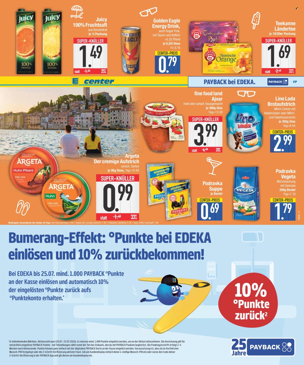 Edeka Prospekte  - 20.07.2026 - 25.07.2026. Seite 17