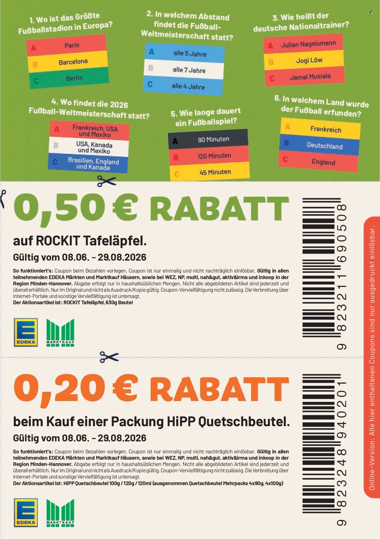 Leták Edeka - 20.7.2026 - 25.7.2026. Strana 15