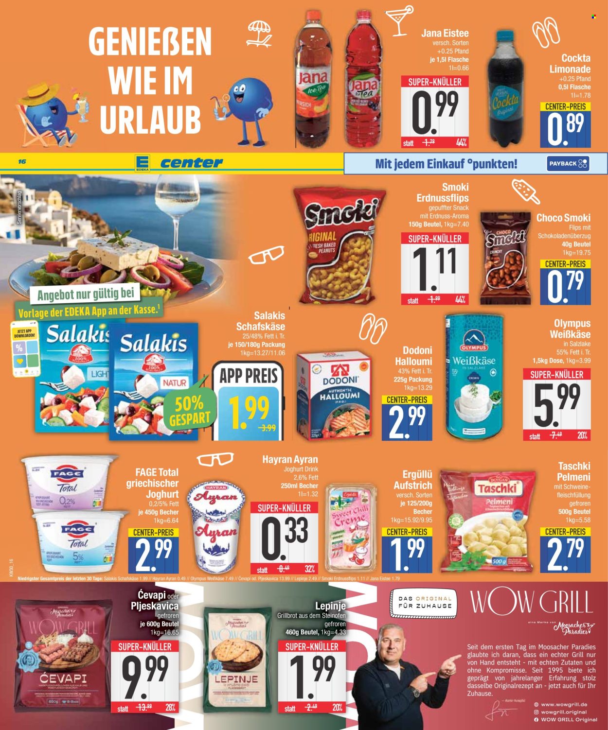 Leták Edeka - 20.7.2026 - 25.7.2026. Strana 16
