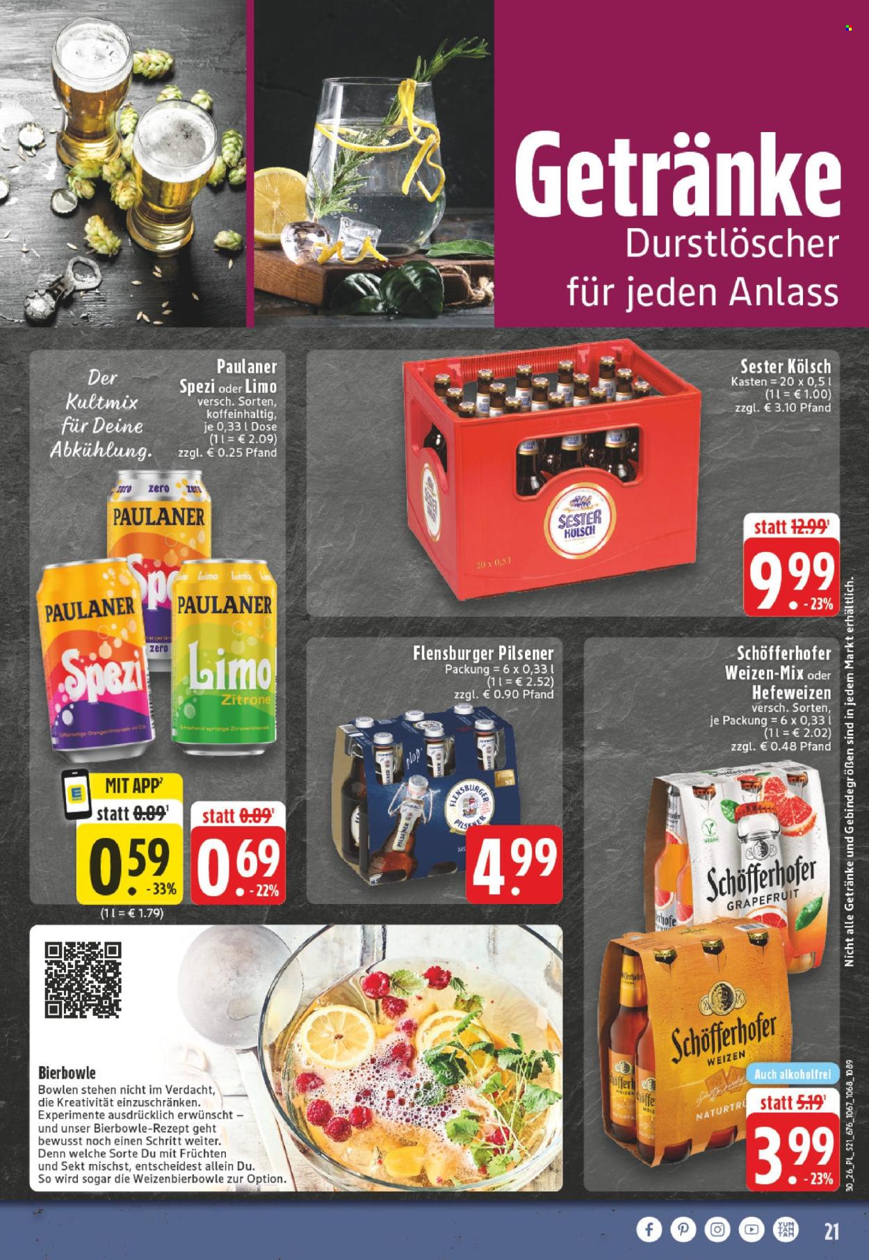 Leták Edeka - 20.7.2026 - 25.7.2026. Strana 21