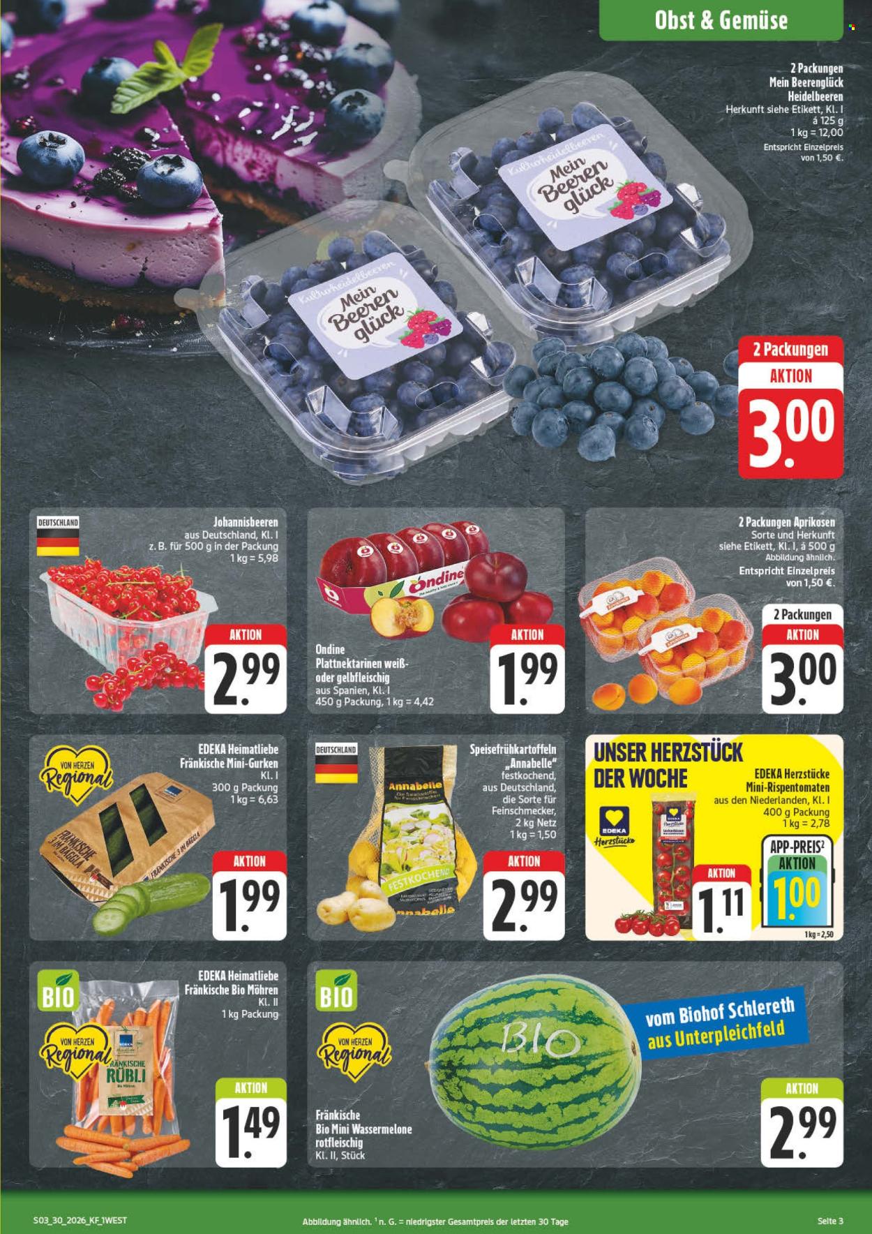 Leták Edeka - 20.7.2026 - 25.7.2026. Strana 3
