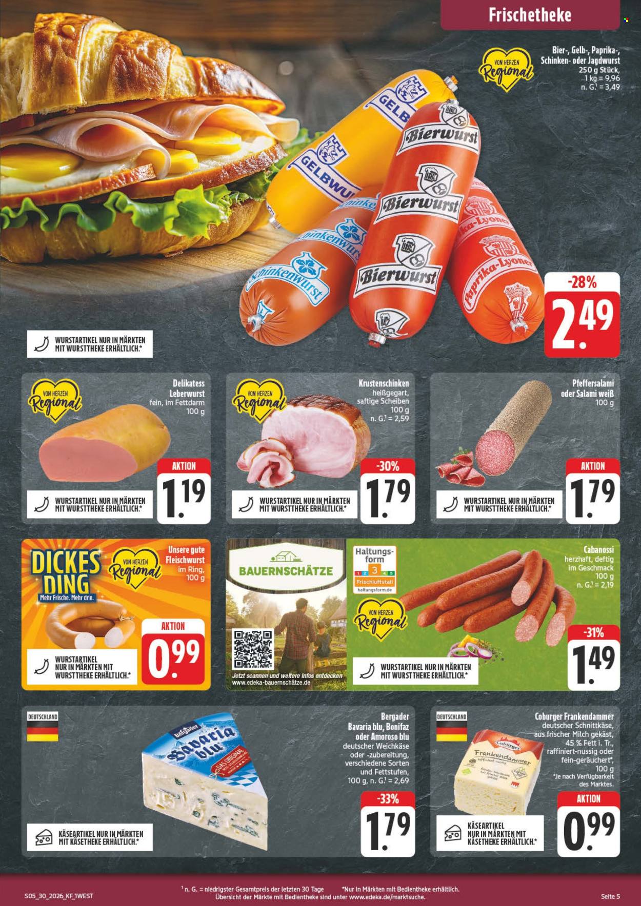 Leták Edeka - 20.7.2026 - 25.7.2026. Strana 5