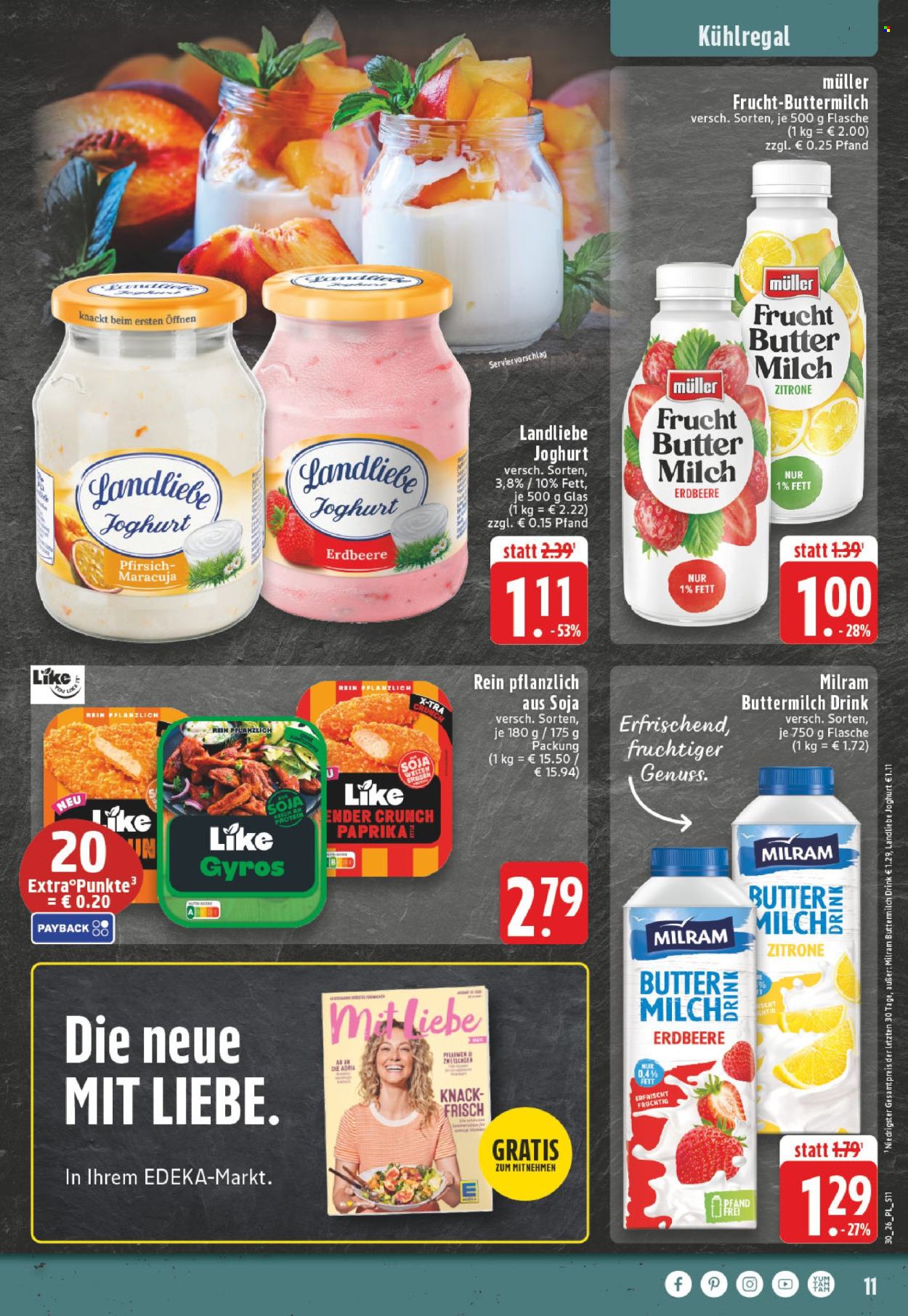 Leták Edeka - 20.7.2026 - 25.7.2026. Strana 11