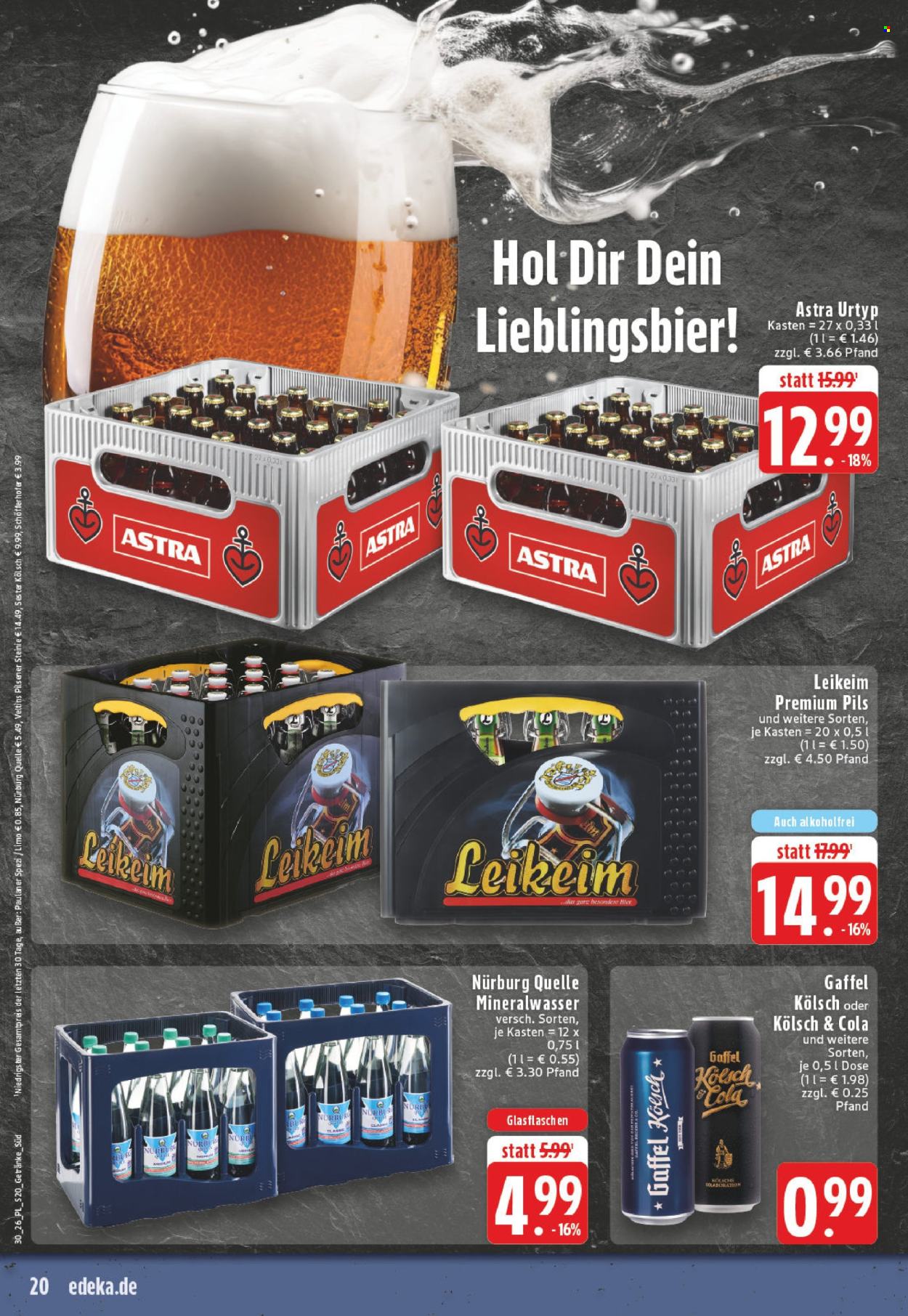 Leták Edeka - 20.7.2026 - 25.7.2026. Strana 20