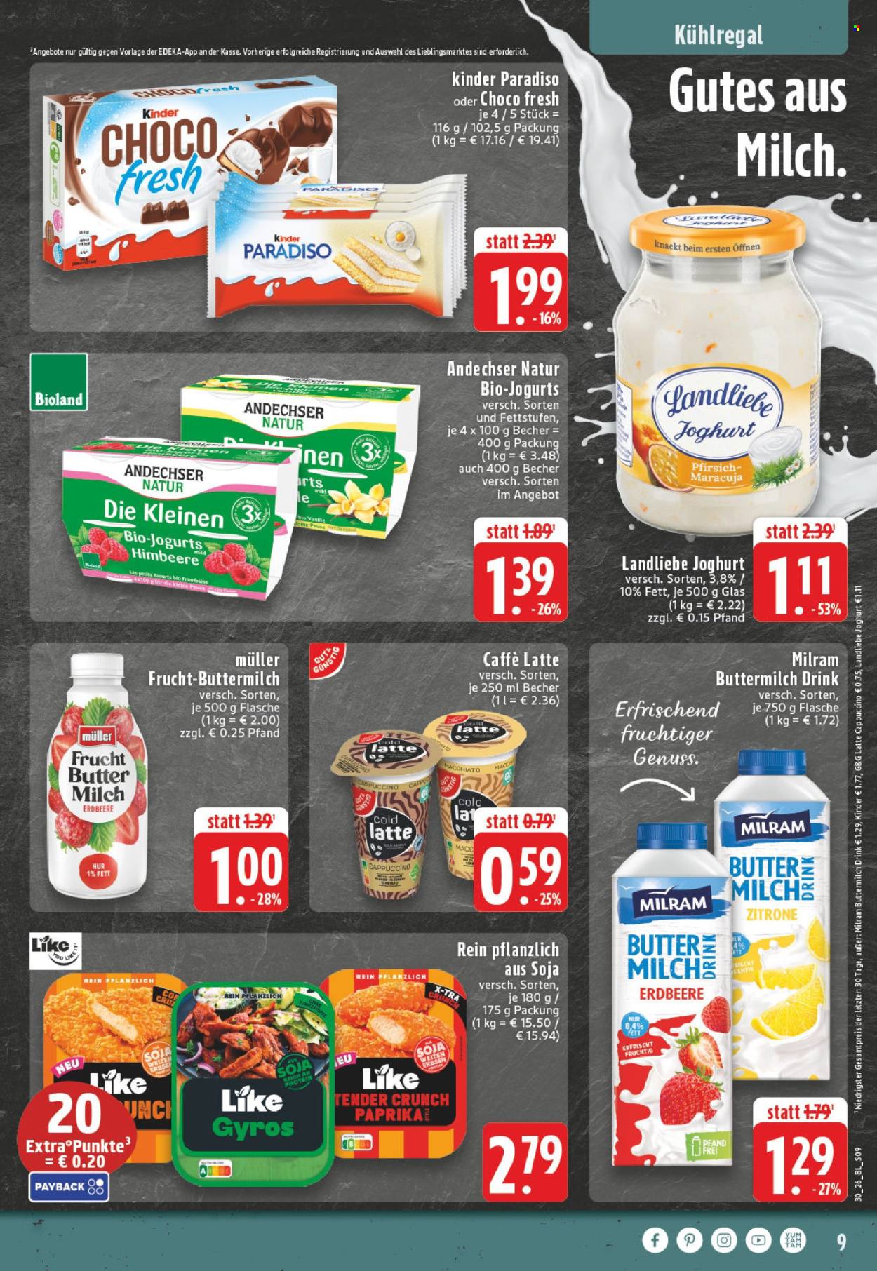 Leták Edeka - 20.7.2026 - 25.7.2026. Strana 9