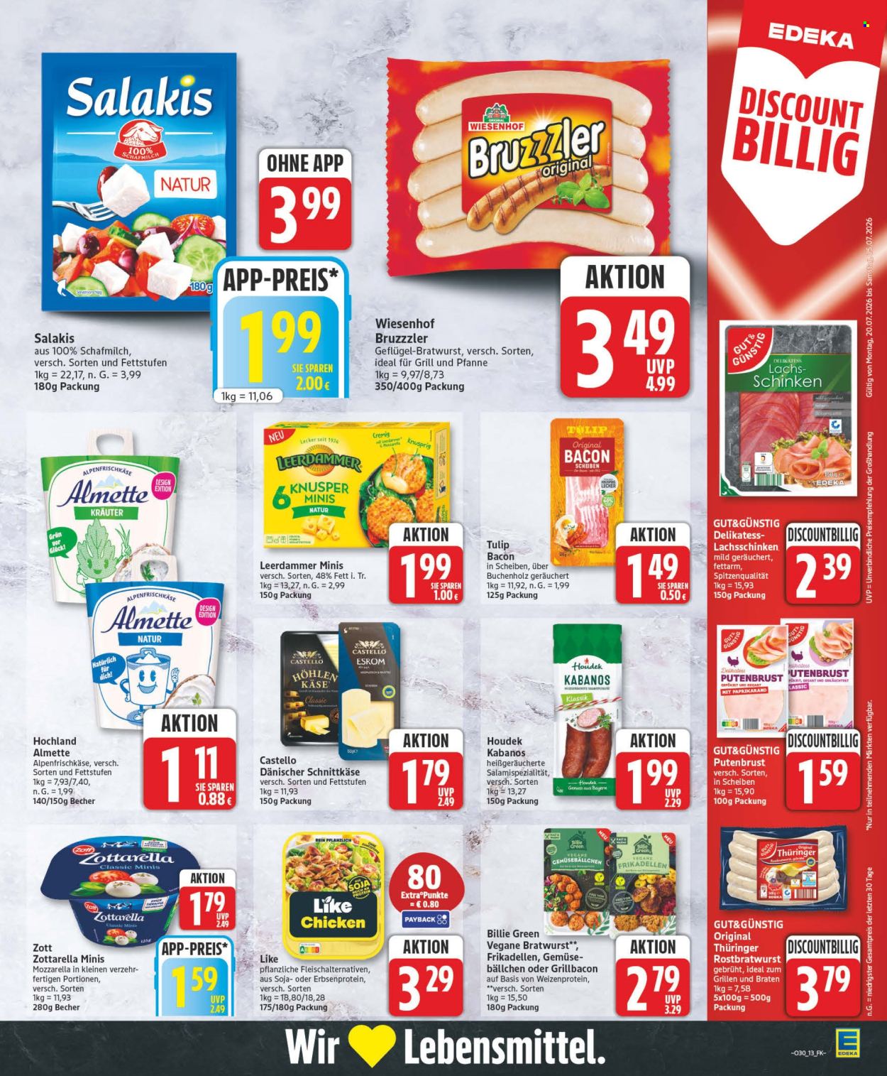 Leták Edeka - 20.7.2026 - 25.7.2026. Strana 13