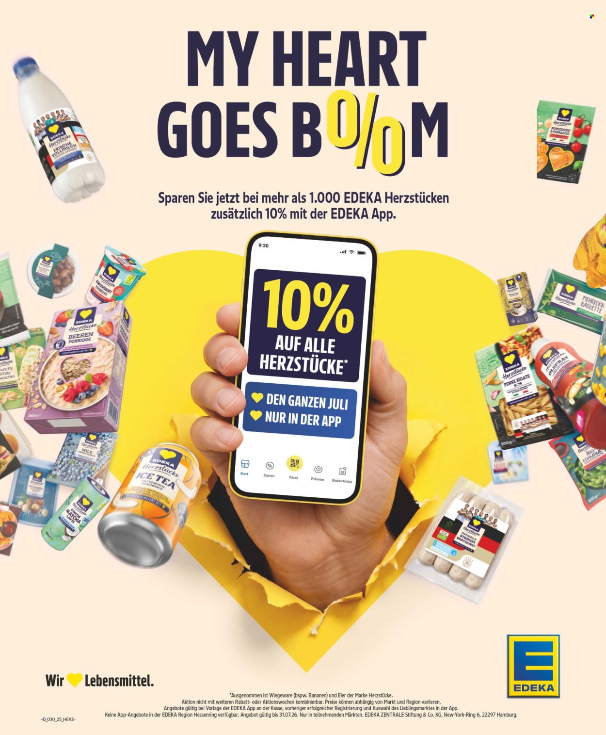 Leták Edeka - 20.7.2026 - 25.7.2026. Strana 21