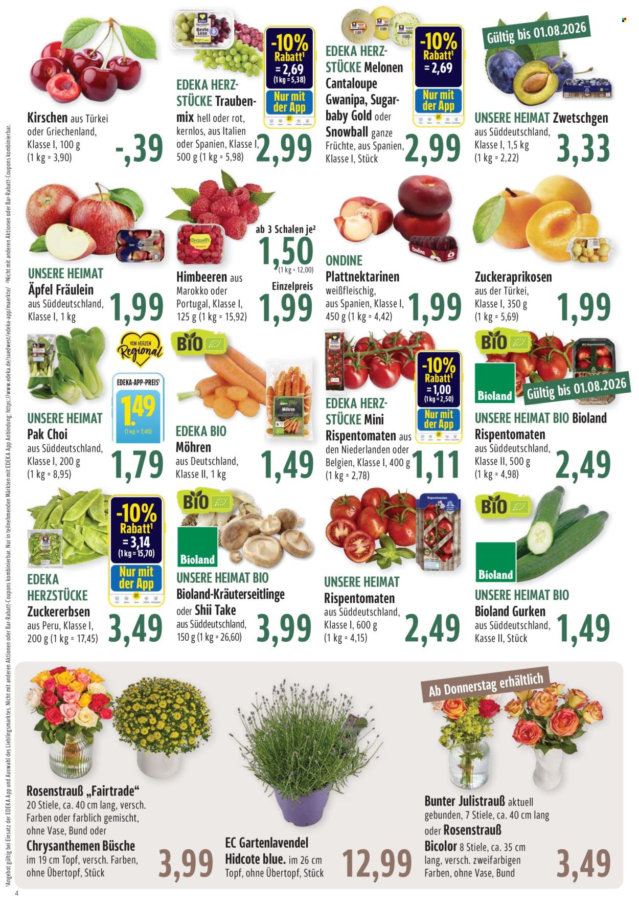 Leták Edeka - 20.7.2026 - 25.7.2026. Strana 4