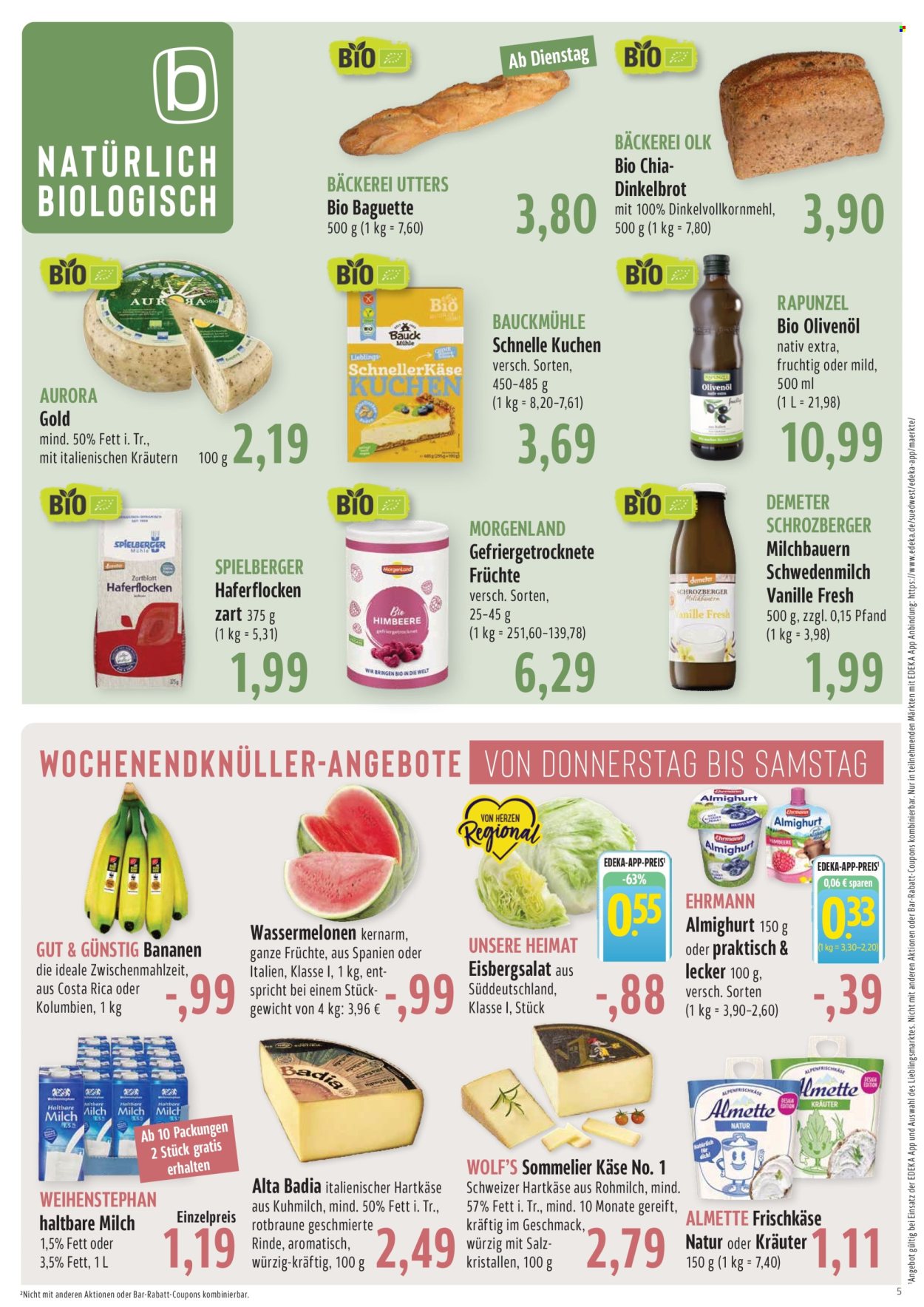 Leták Edeka - 20.7.2026 - 25.7.2026. Strana 5