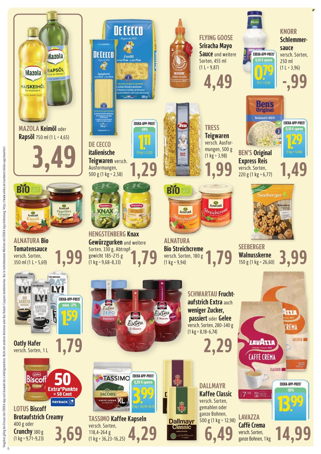 Leták Edeka - 20.7.2026 - 25.7.2026. Strana 8