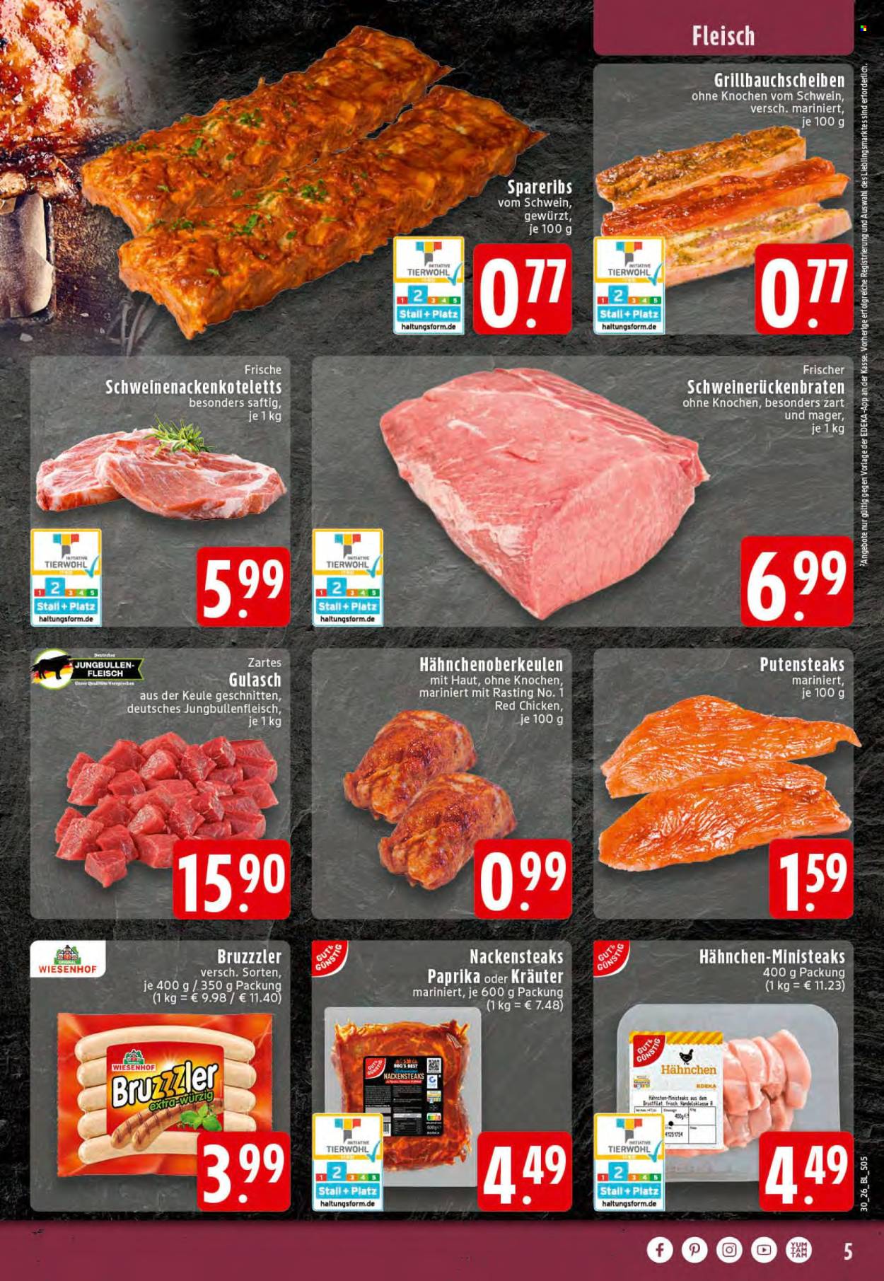Leták Edeka - 20.7.2026 - 25.7.2026. Strana 5