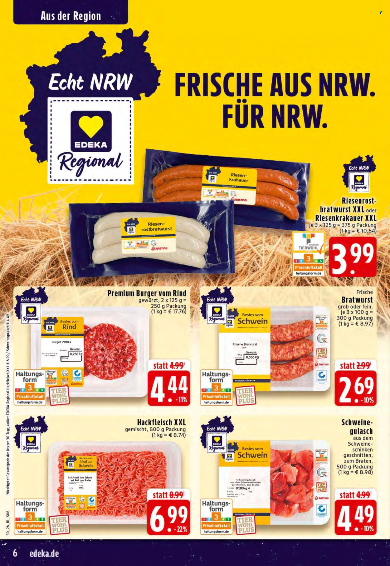 Leták Edeka - 20.7.2026 - 25.7.2026. Strana 6