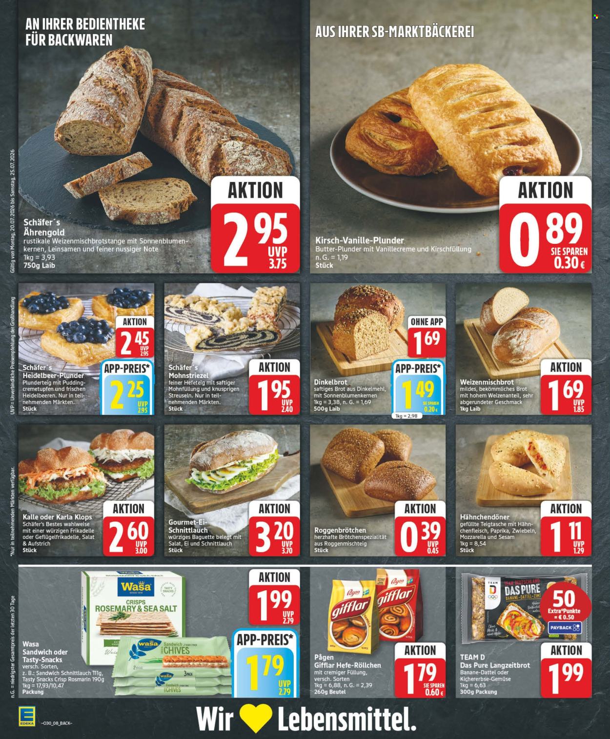 Leták Edeka - 20.7.2026 - 25.7.2026. Strana 8