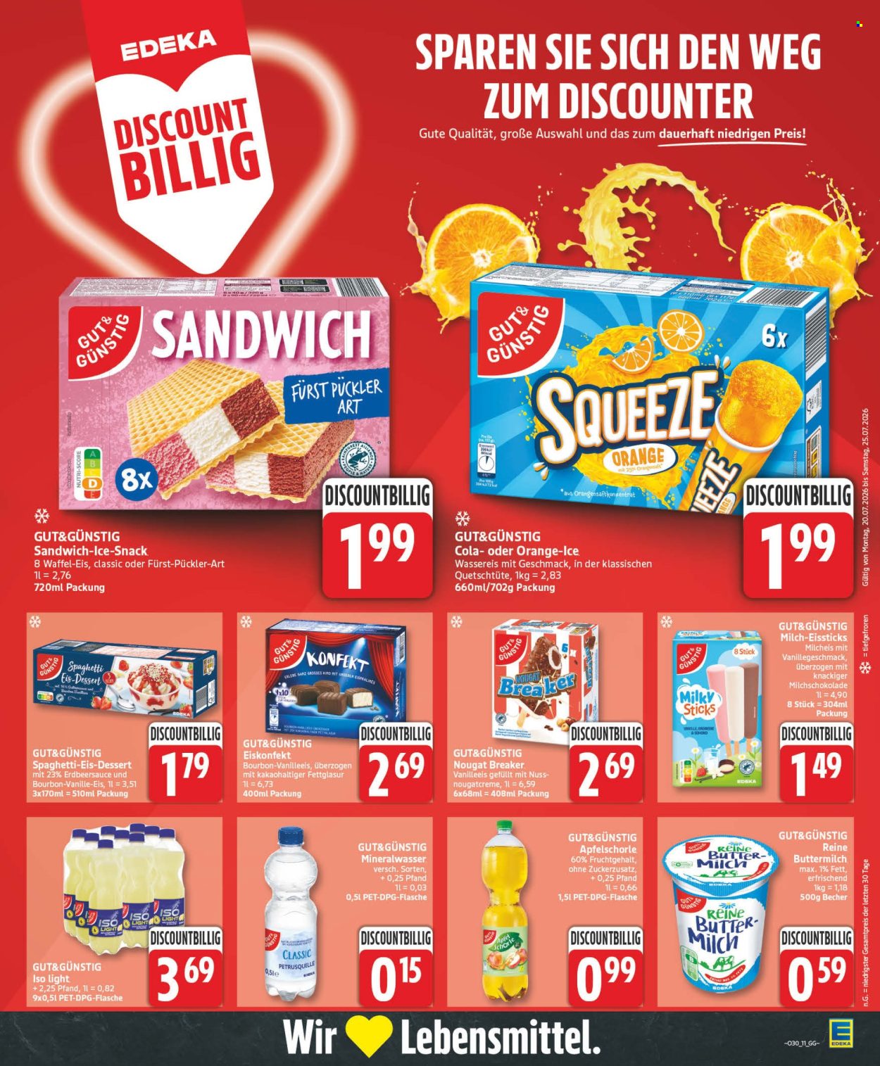 Leták Edeka - 20.7.2026 - 25.7.2026. Strana 11