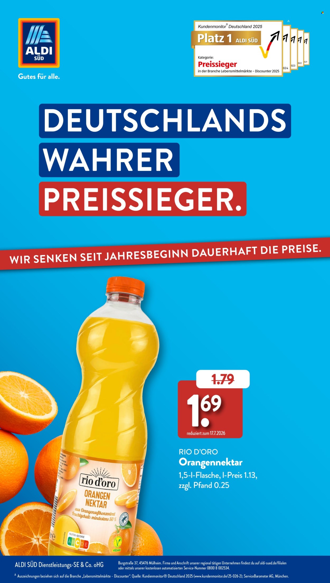 ALDI SÜD Prospekte . Seite 1