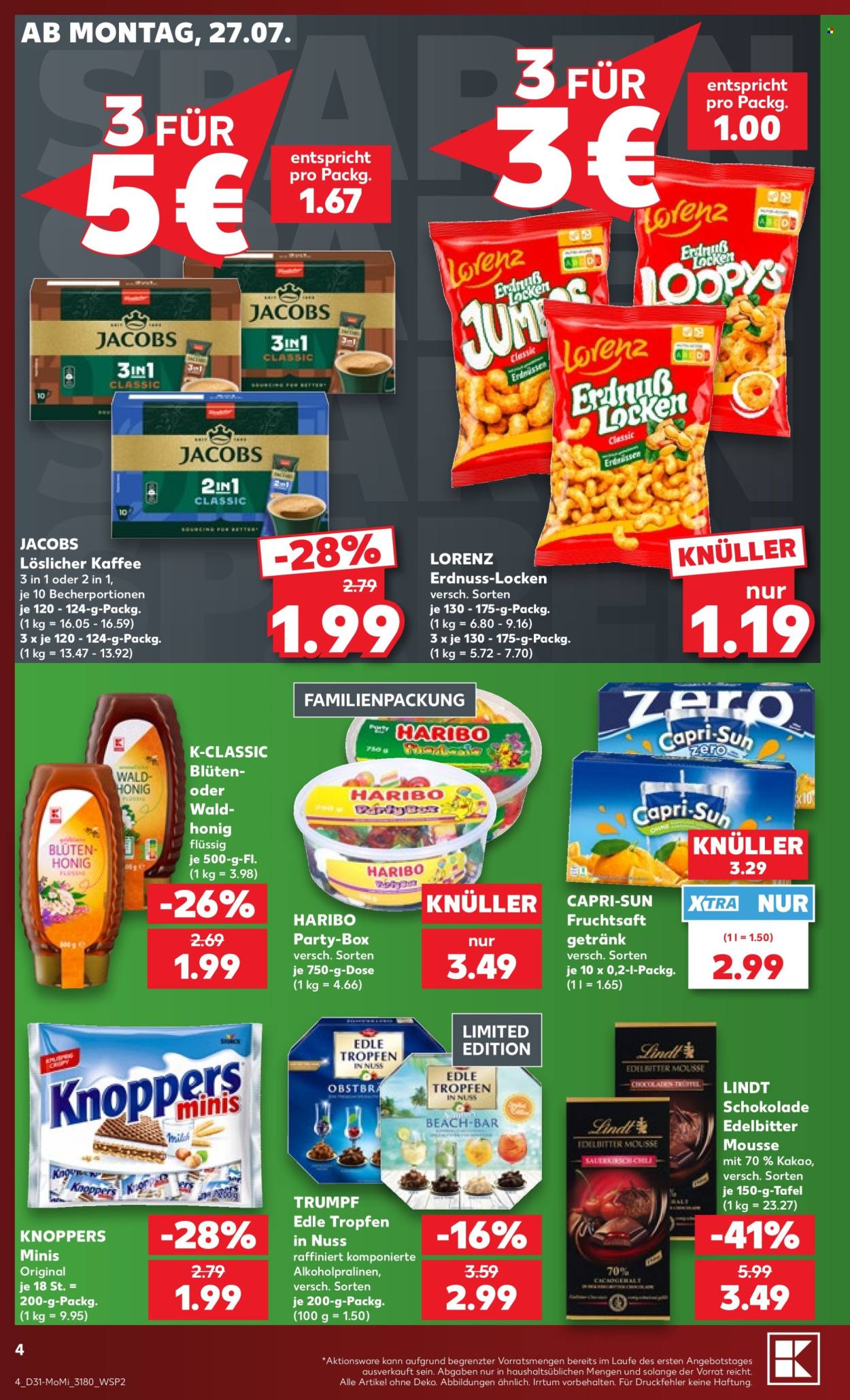 Kaufland Prospekte  - 27.07.2026 - 29.07.2026. Seite 4