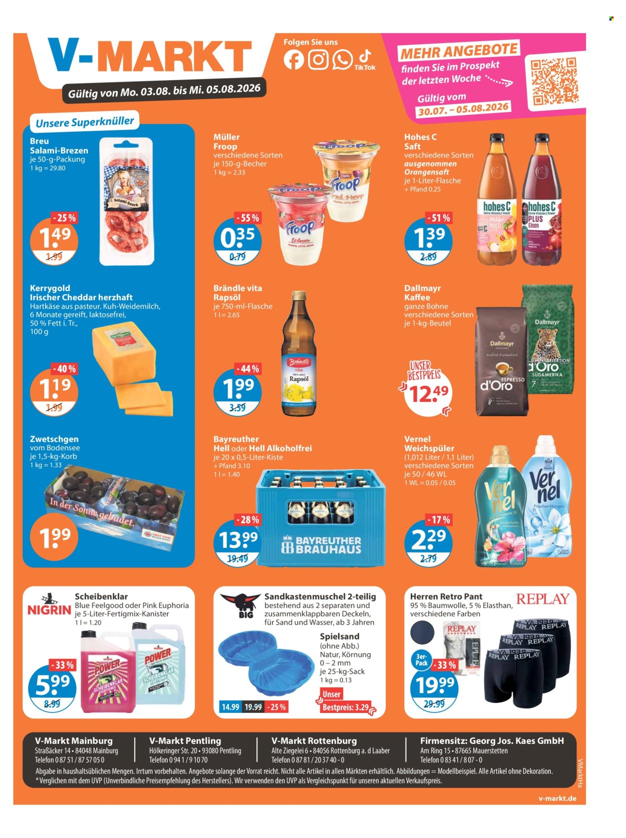 V-Markt Prospekte  - 30.07.2026 - 5.08.2026. Seite 19