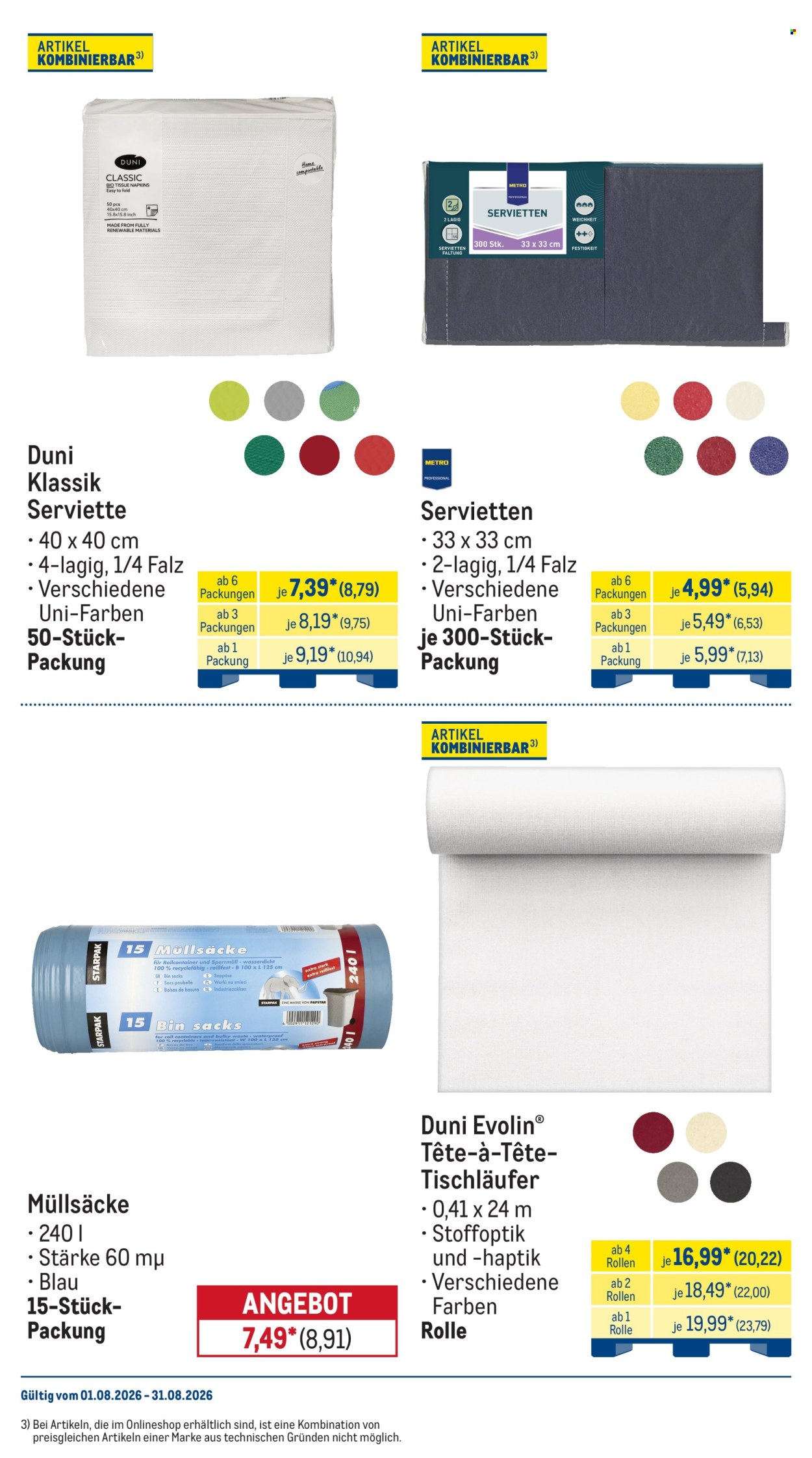 Metro Prospekte  - 1.08.2026 - 31.08.2026. Seite 34
