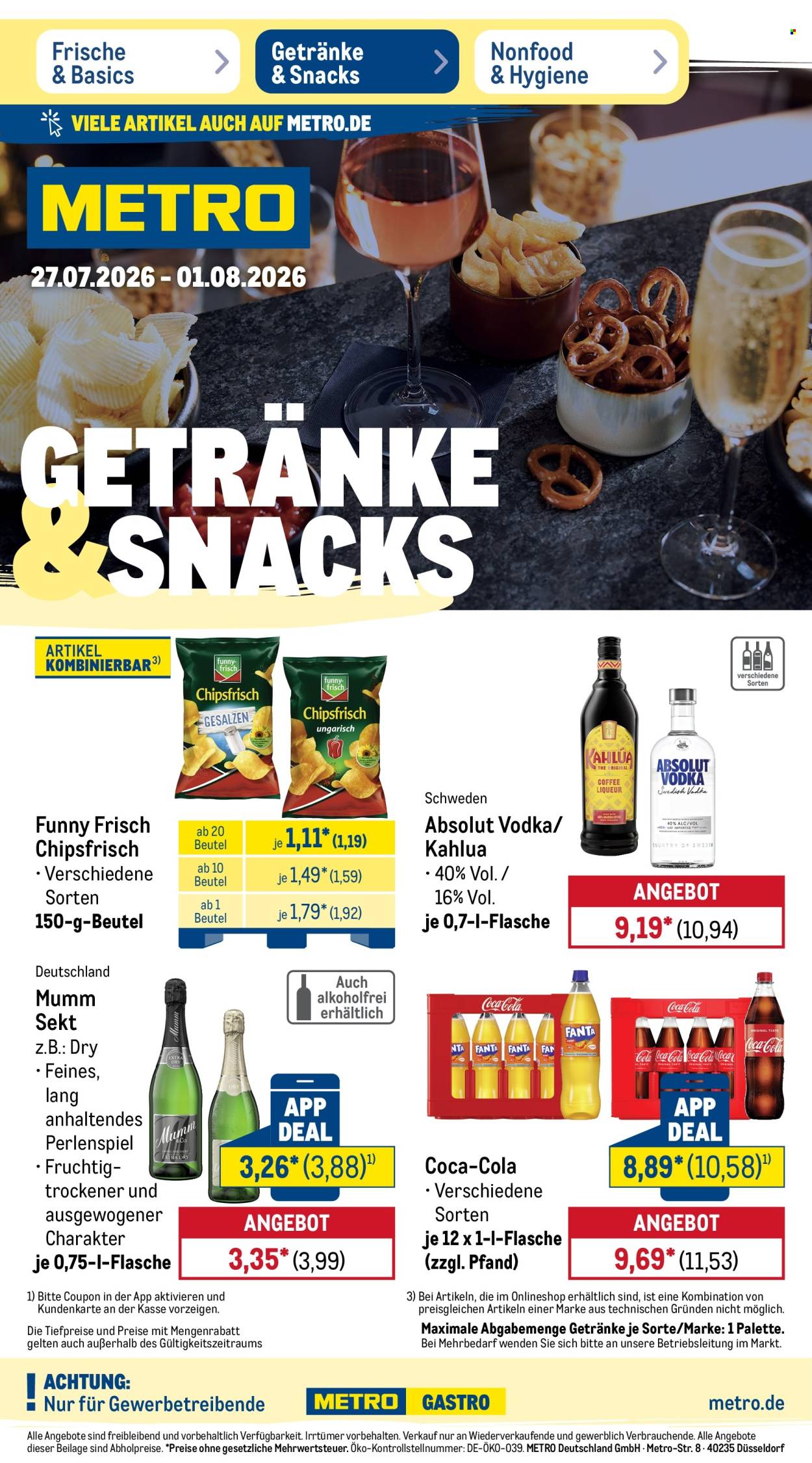 Metro Prospekte  - 27.07.2026 - 1.08.2026. Seite 15