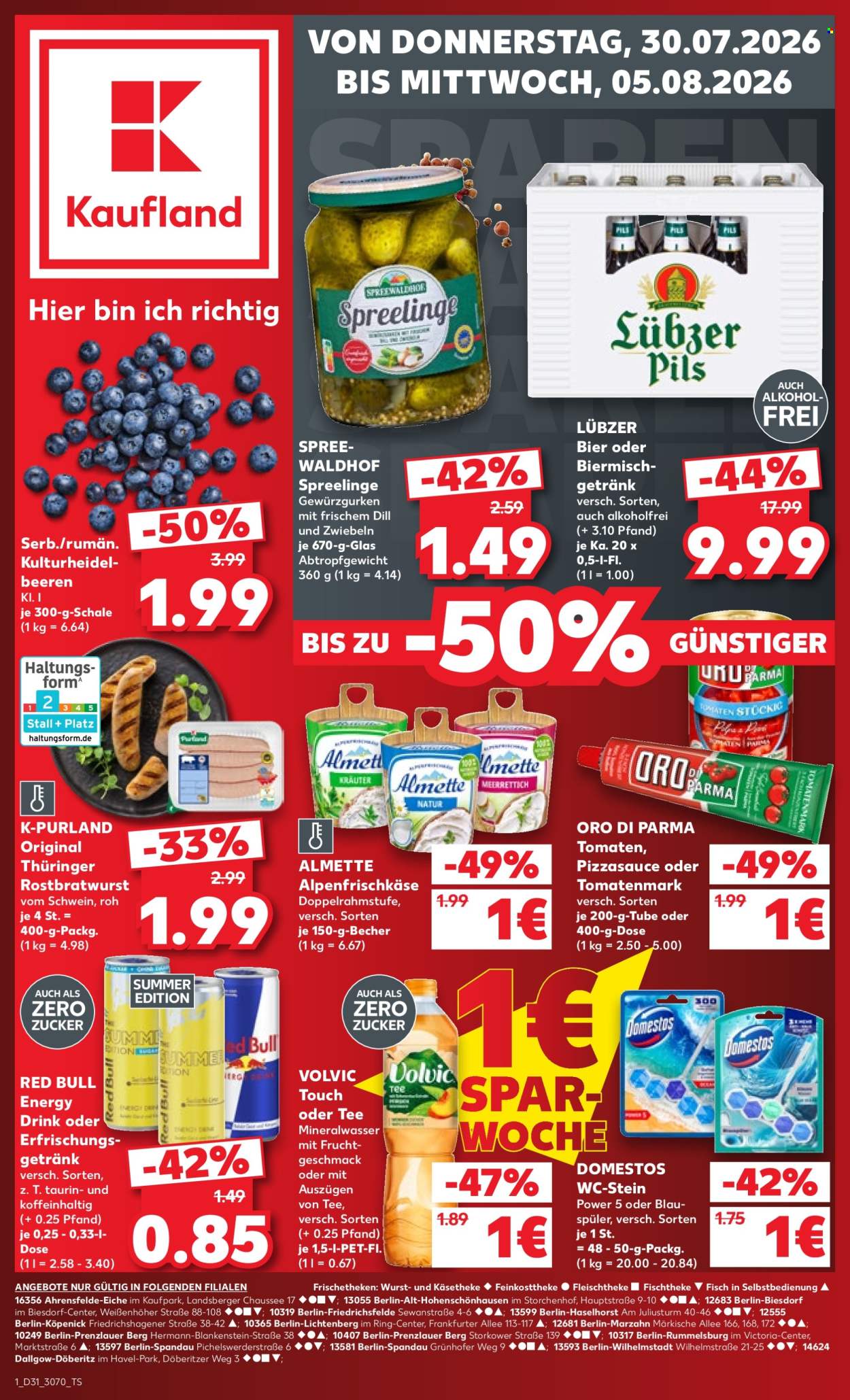 Kaufland Prospekte  - 30.07.2026 - 5.08.2026. Seite 1