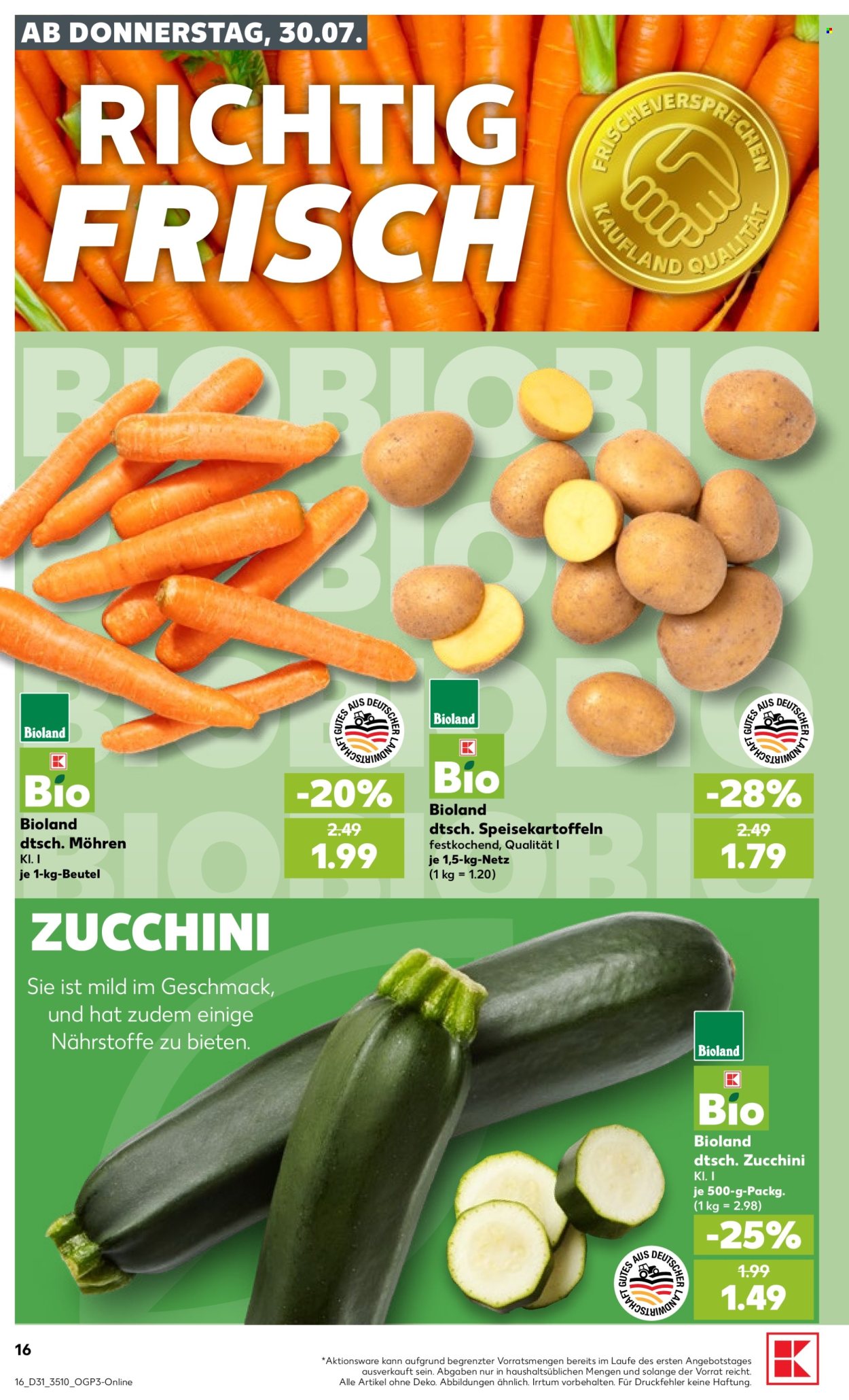 Kaufland Prospekte  - 30.07.2026 - 5.08.2026. Seite 16