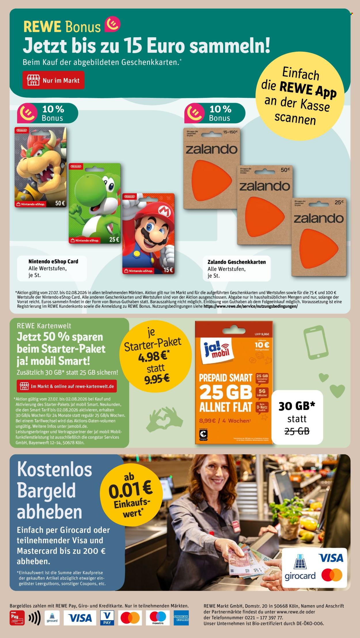 REWE Prospekte  - 27.07.2026 - 2.08.2026. Seite 32