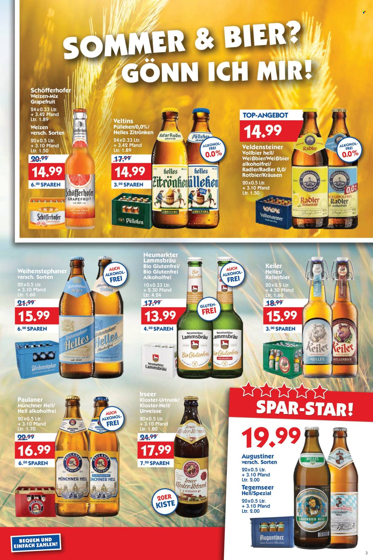 Hol'ab! Getränkemarkt Prospekte  - 27.07.2026 - 1.08.2026. Seite 3