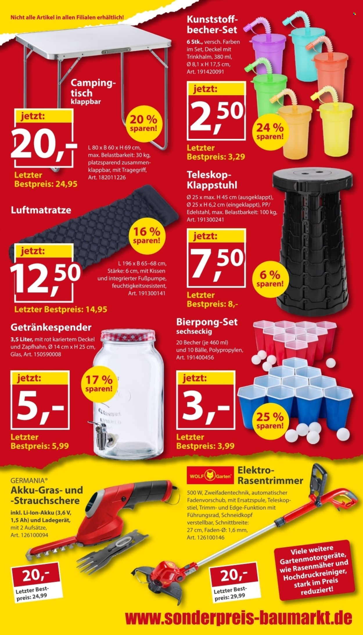 Sonderpreis-Baumarkt Prospekte  - 1.08.2026 - 7.08.2026. Seite 11