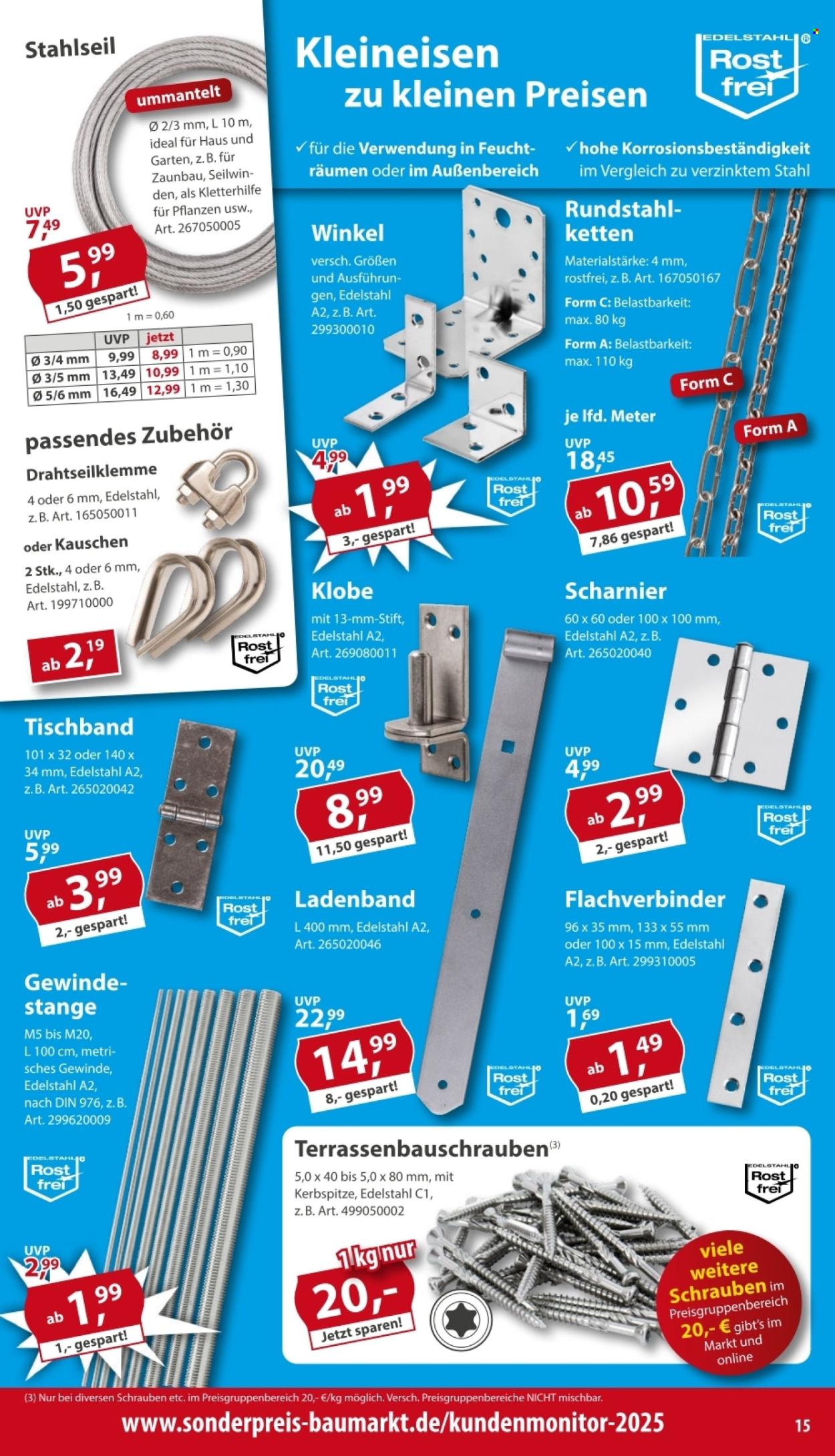 Sonderpreis-Baumarkt Prospekte  - 1.08.2026 - 7.08.2026. Seite 15