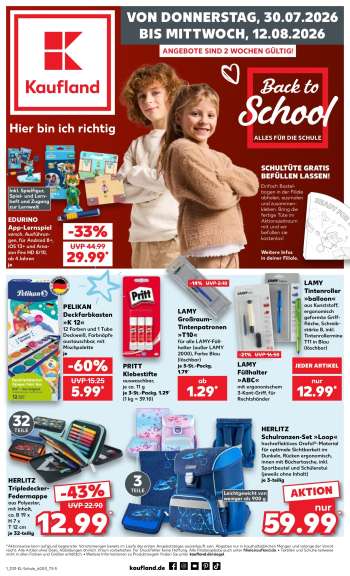 Prospekte Kaufland - 30.07.2026 - 12.08.2026.