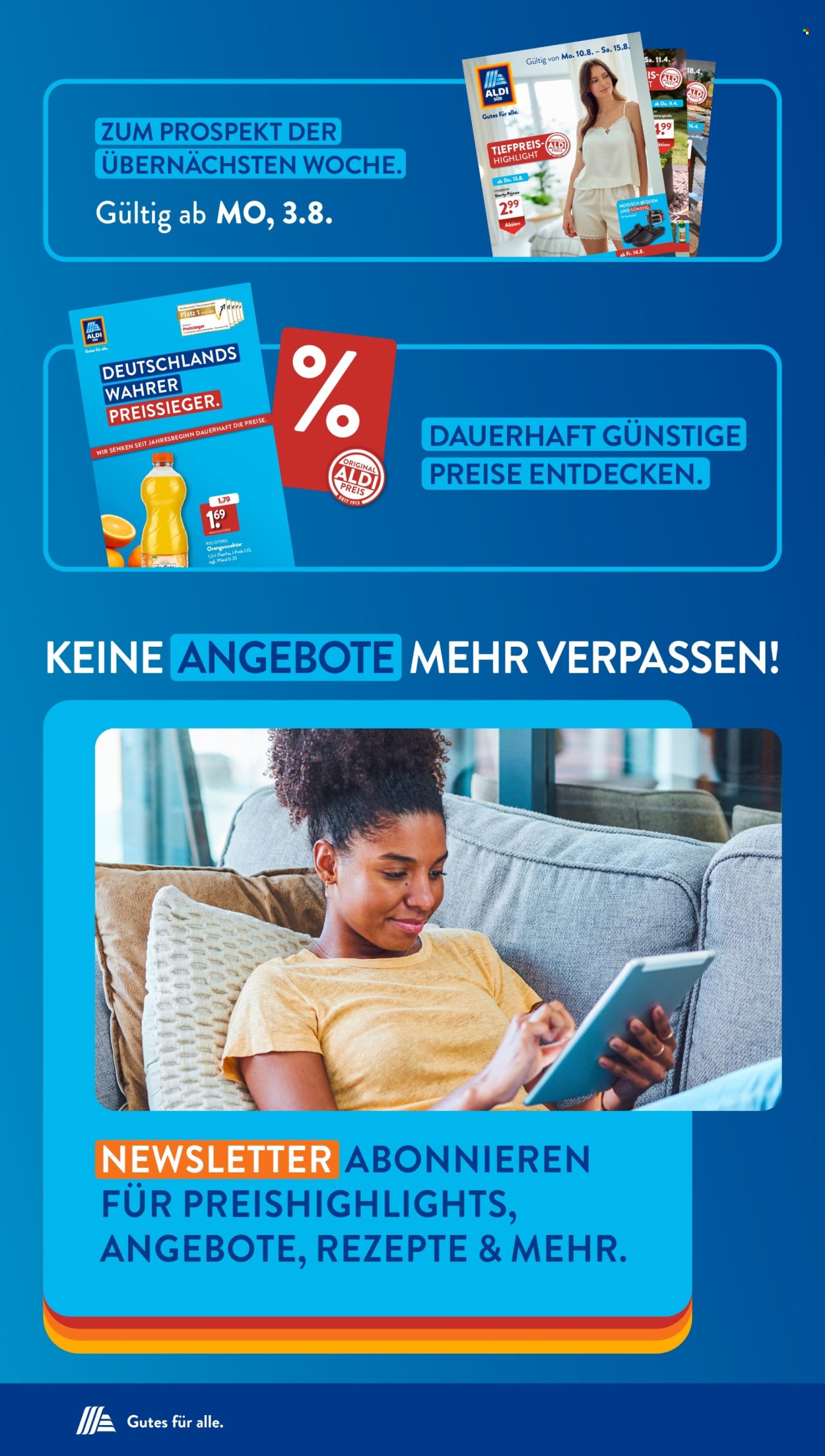 ALDI SÜD Prospekte  - 3.08.2026 - 8.08.2026. Seite 32