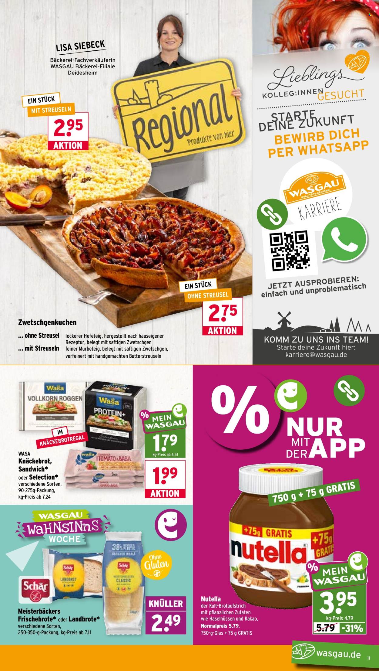 Wasgau Prospekte  - 27.07.2026 - 1.08.2026. Seite 11