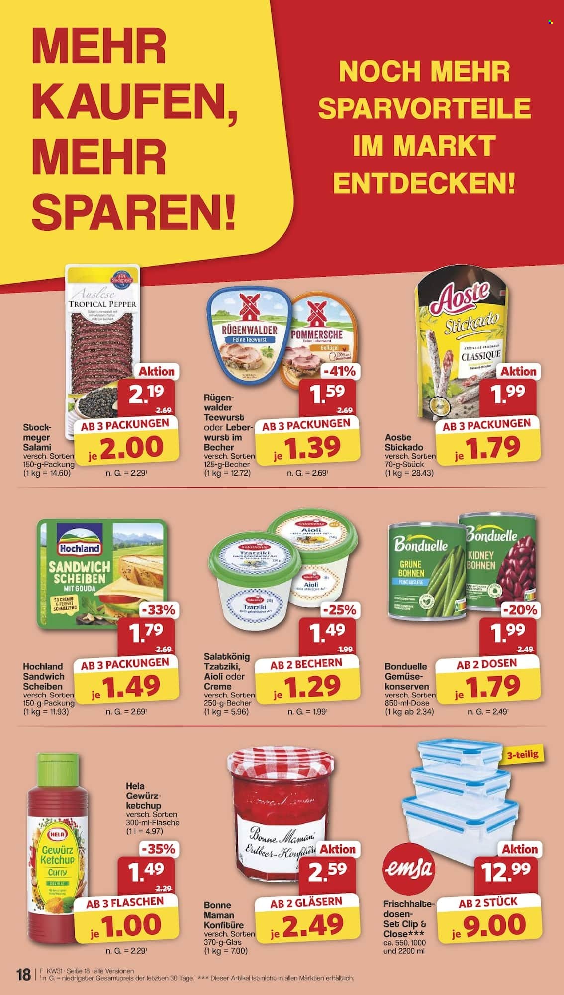 famila Prospekte  - 27.07.2026 - 1.08.2026. Seite 18
