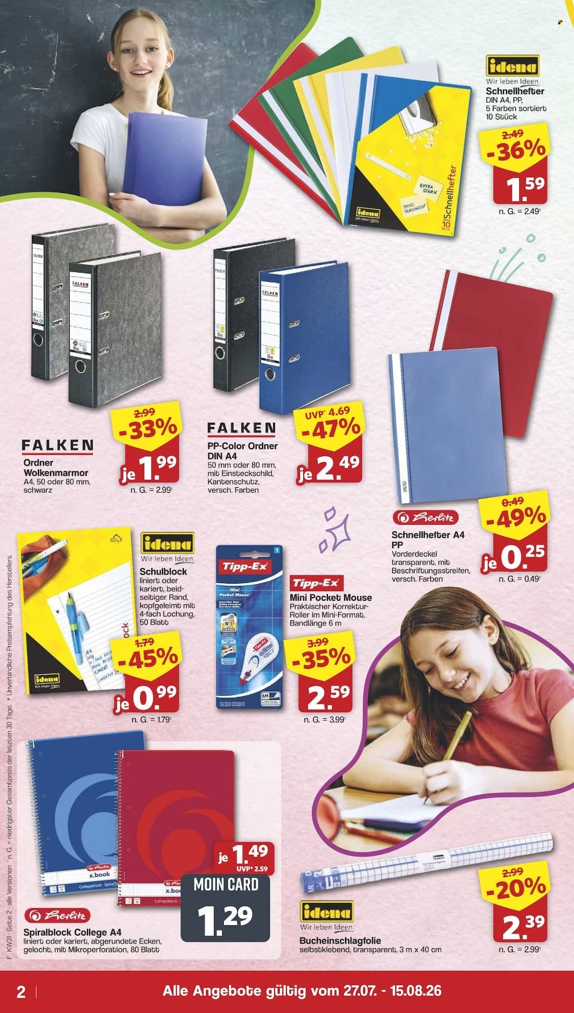 famila Prospekte  - 27.07.2026 - 15.08.2026. Seite 2