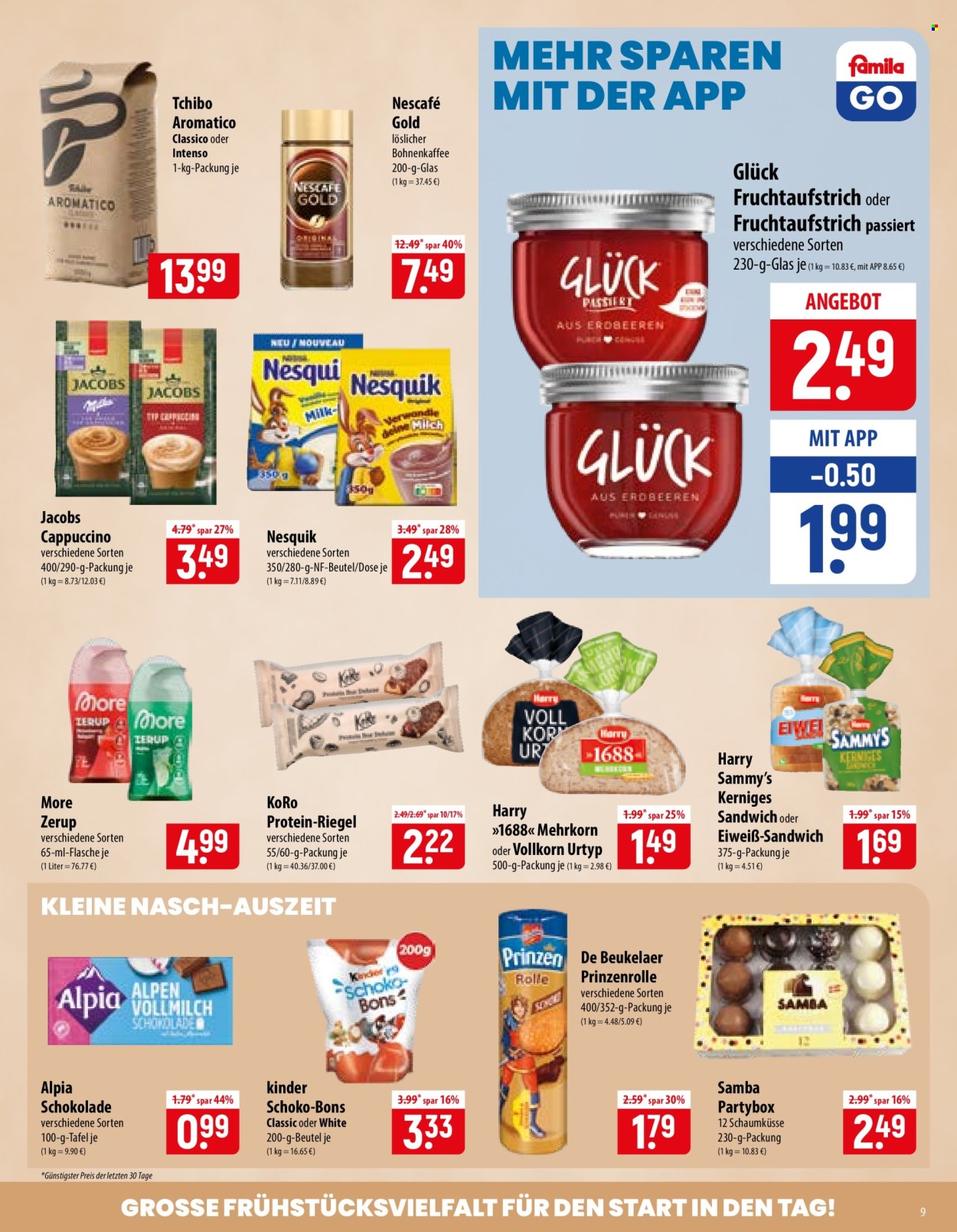 famila Prospekte  - 27.07.2026 - 1.08.2026. Seite 9