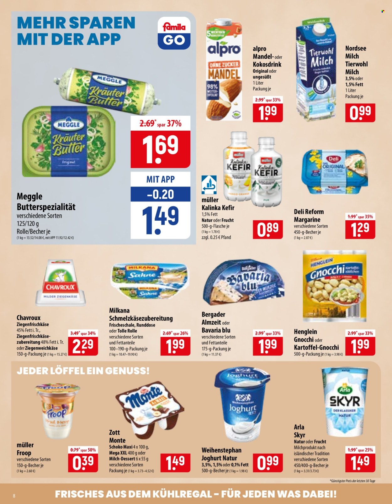 famila Prospekte  - 27.07.2026 - 1.08.2026. Seite 8