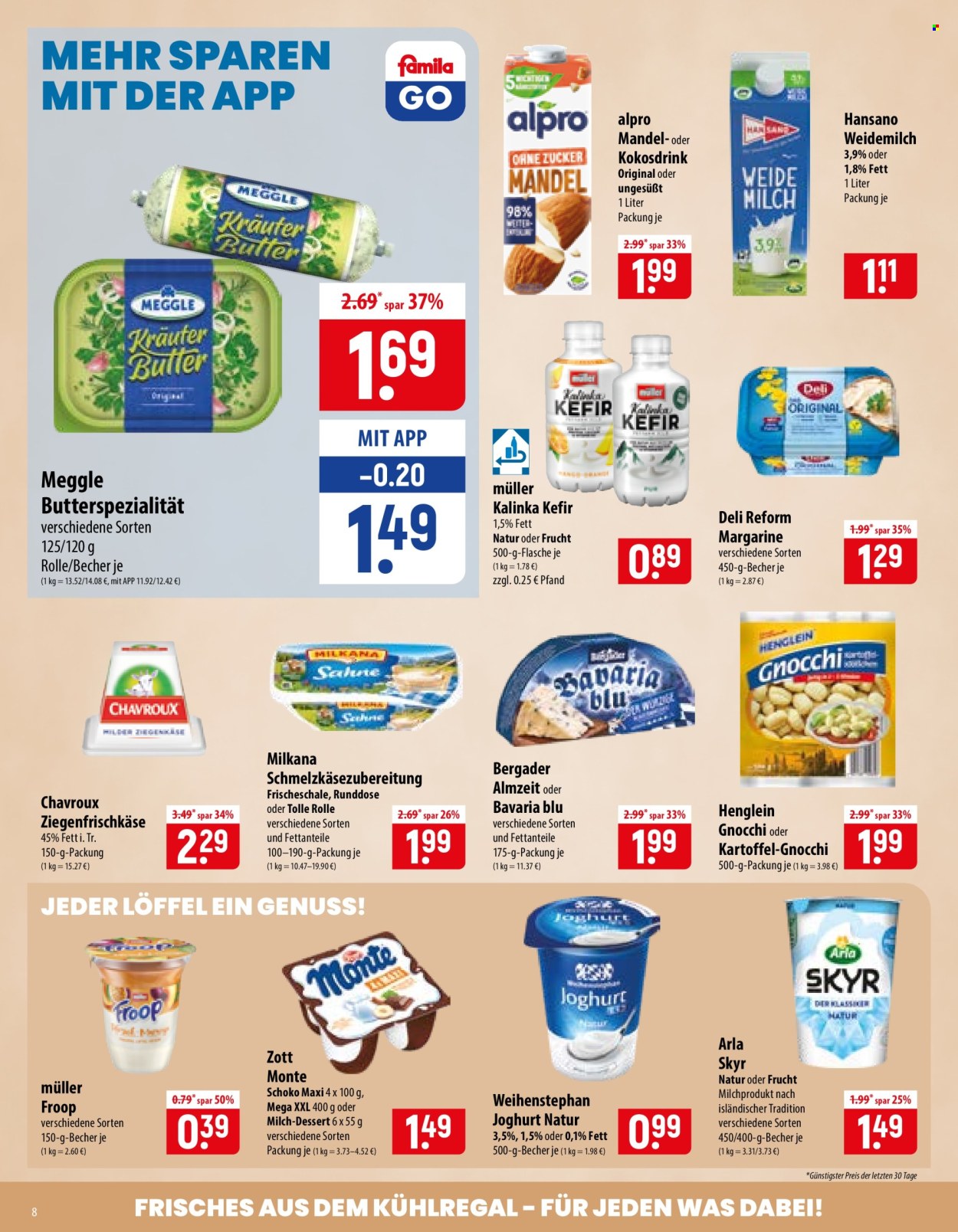 famila Prospekte  - 27.07.2026 - 1.08.2026. Seite 8
