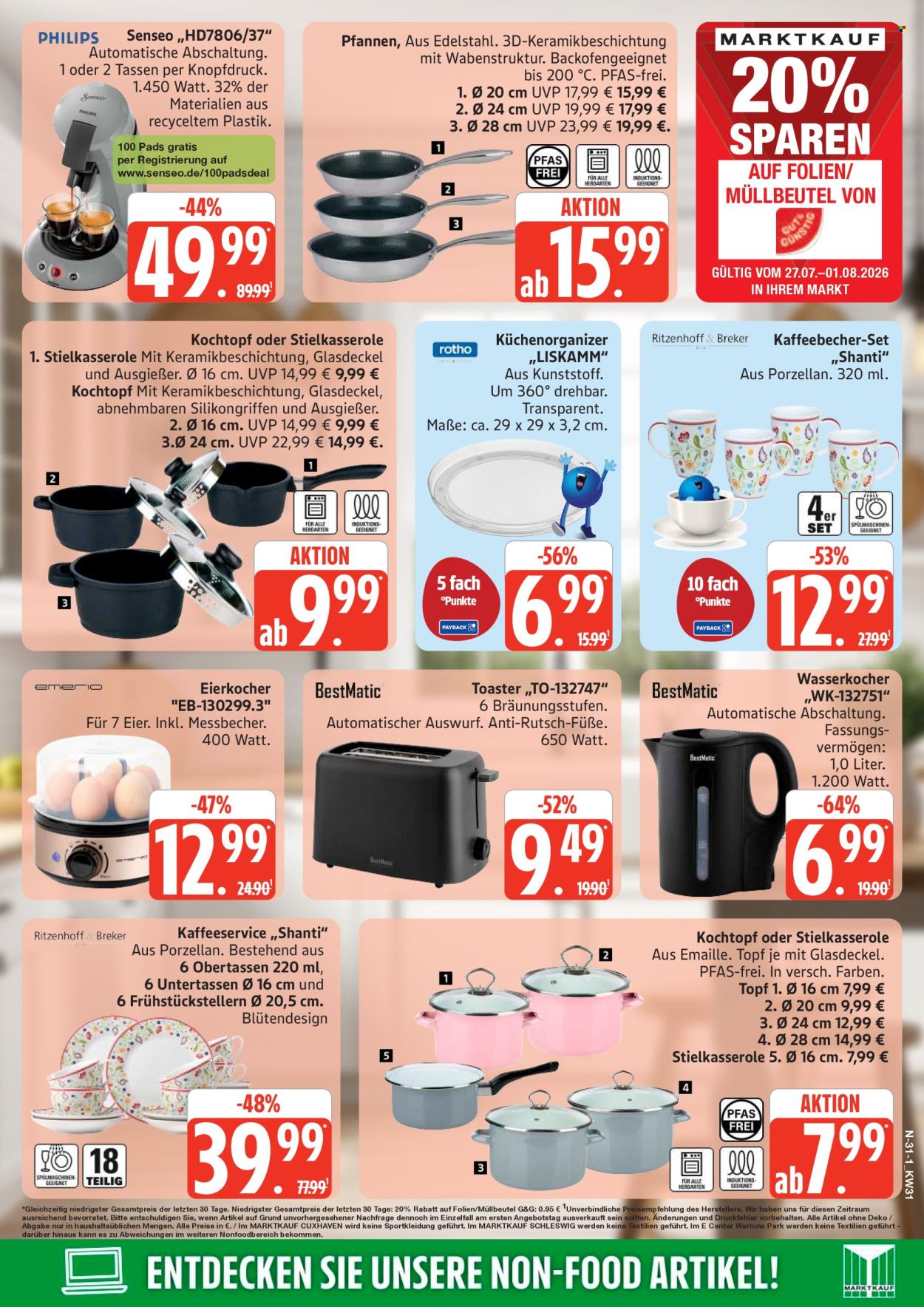 Marktkauf Prospekte  - 27.07.2026 - 1.08.2026. Seite 31