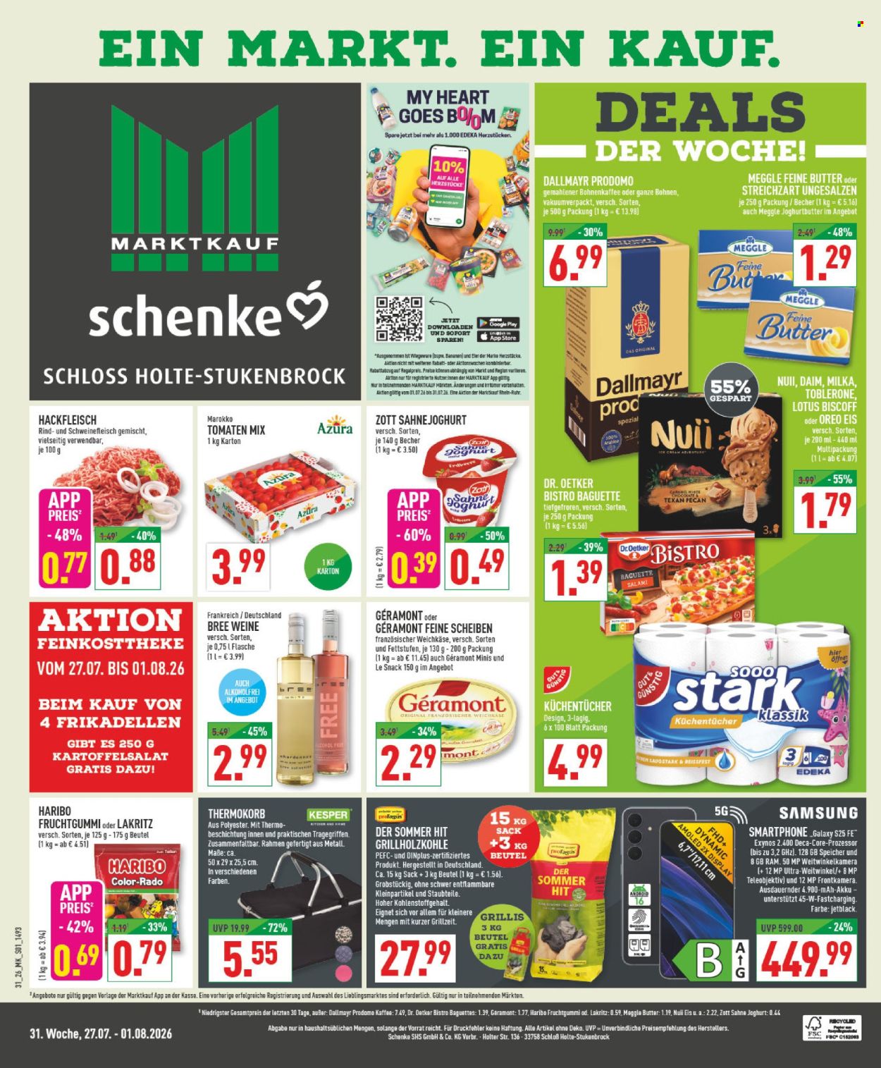 Marktkauf Prospekte  - 27.07.2026 - 1.08.2026. Seite 1