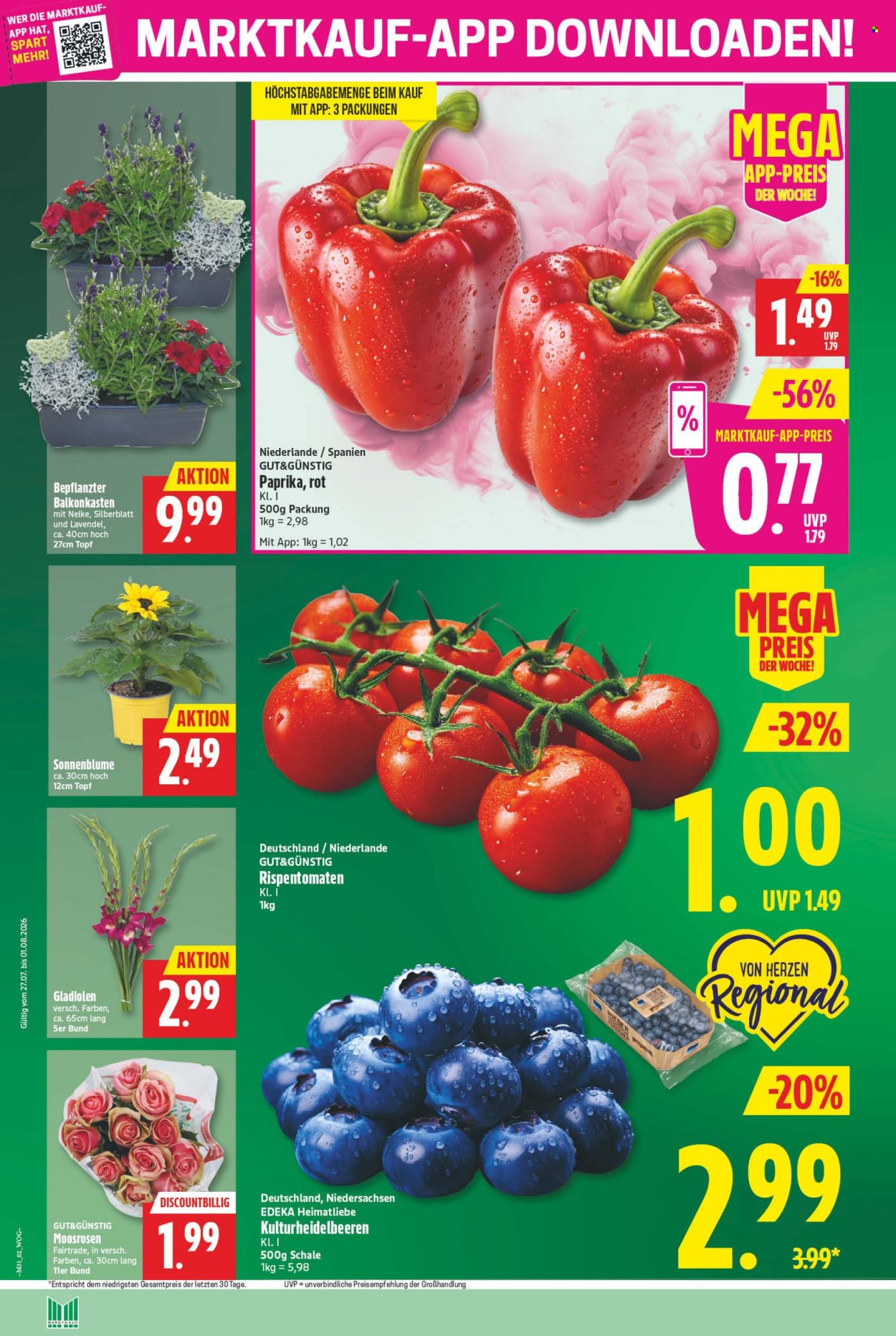 Marktkauf Prospekte  - 27.07.2026 - 1.08.2026. Seite 2