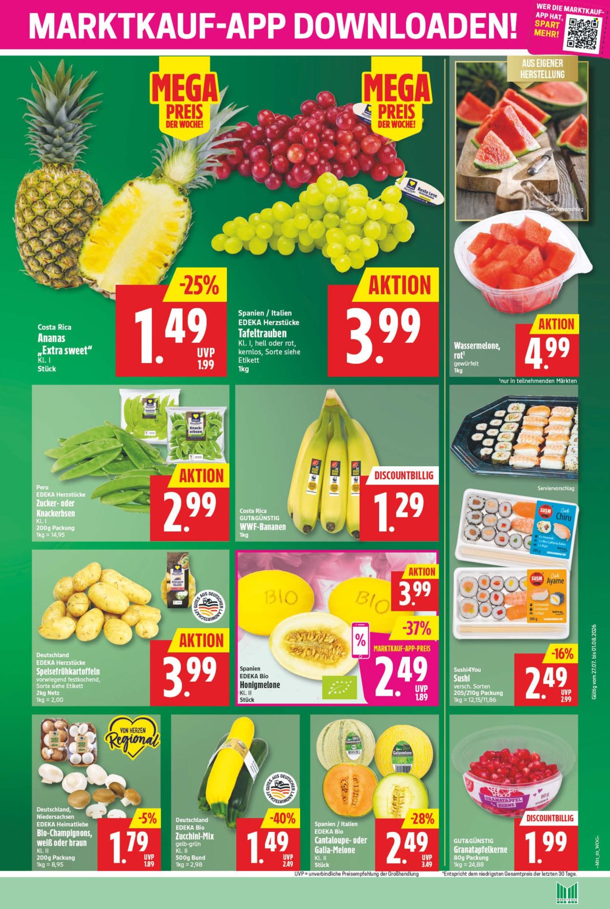 Marktkauf Prospekte  - 27.07.2026 - 1.08.2026. Seite 3