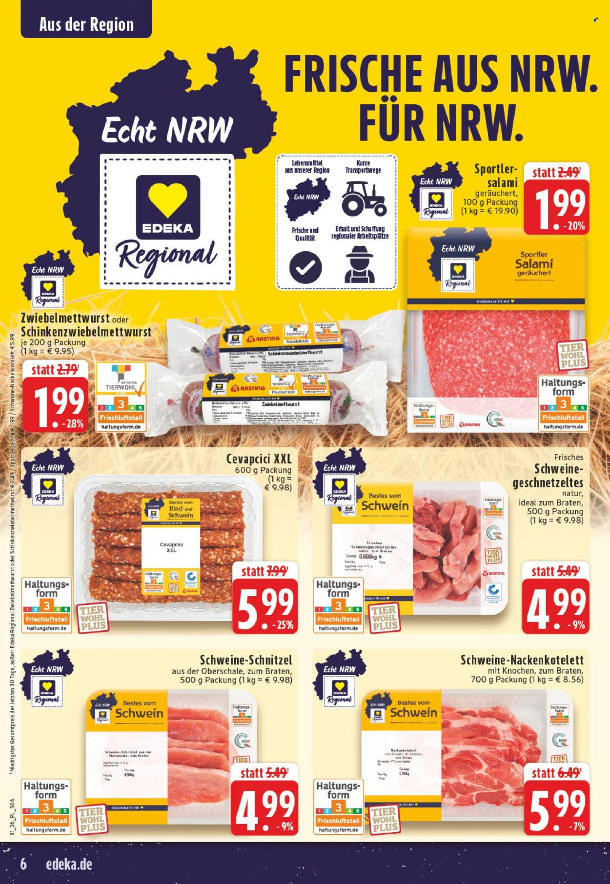Edeka Prospekte  - 27.07.2026 - 1.08.2026. Seite 6