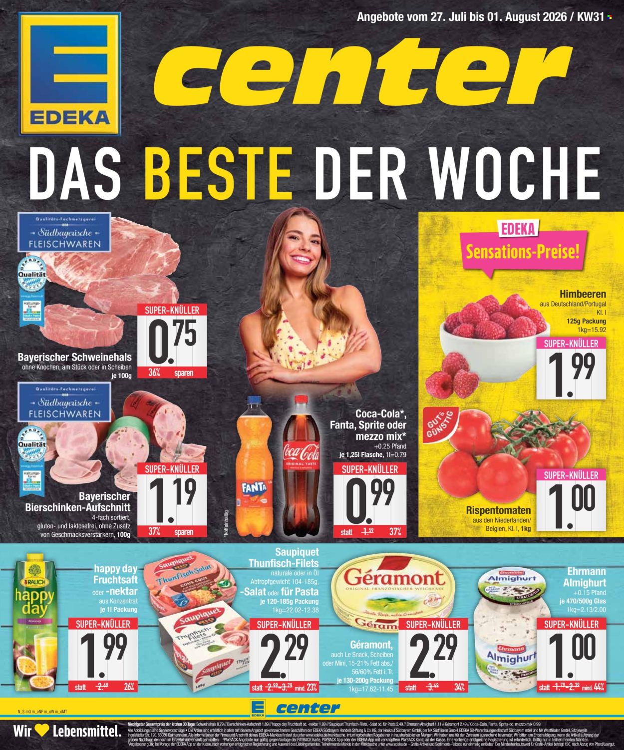 Edeka Prospekte  - 27.07.2026 - 1.08.2026. Seite 1