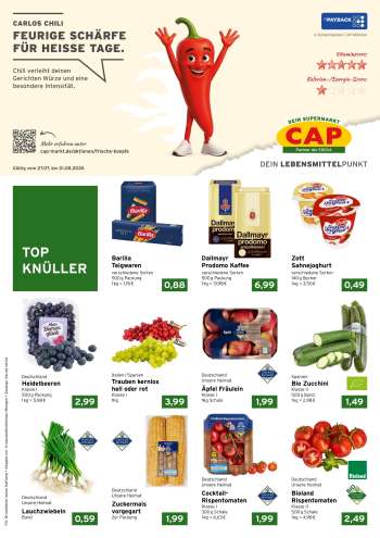 Prospekte CAP-Markt - 27.07.2026 - 1.08.2026.