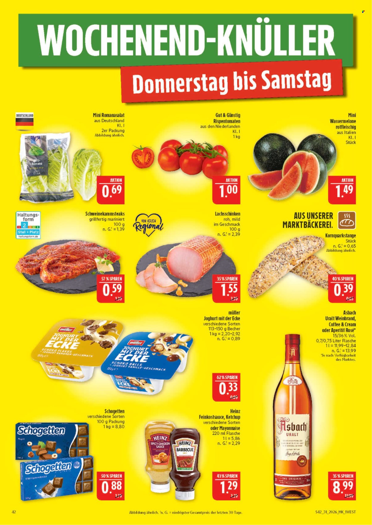 Marktkauf Prospekte  - 27.07.2026 - 1.08.2026. Seite 42