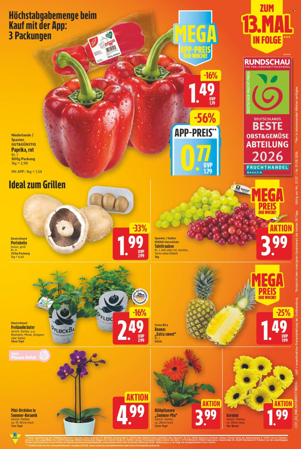 E center Prospekte  - 27.07.2026 - 1.08.2026. Seite 3