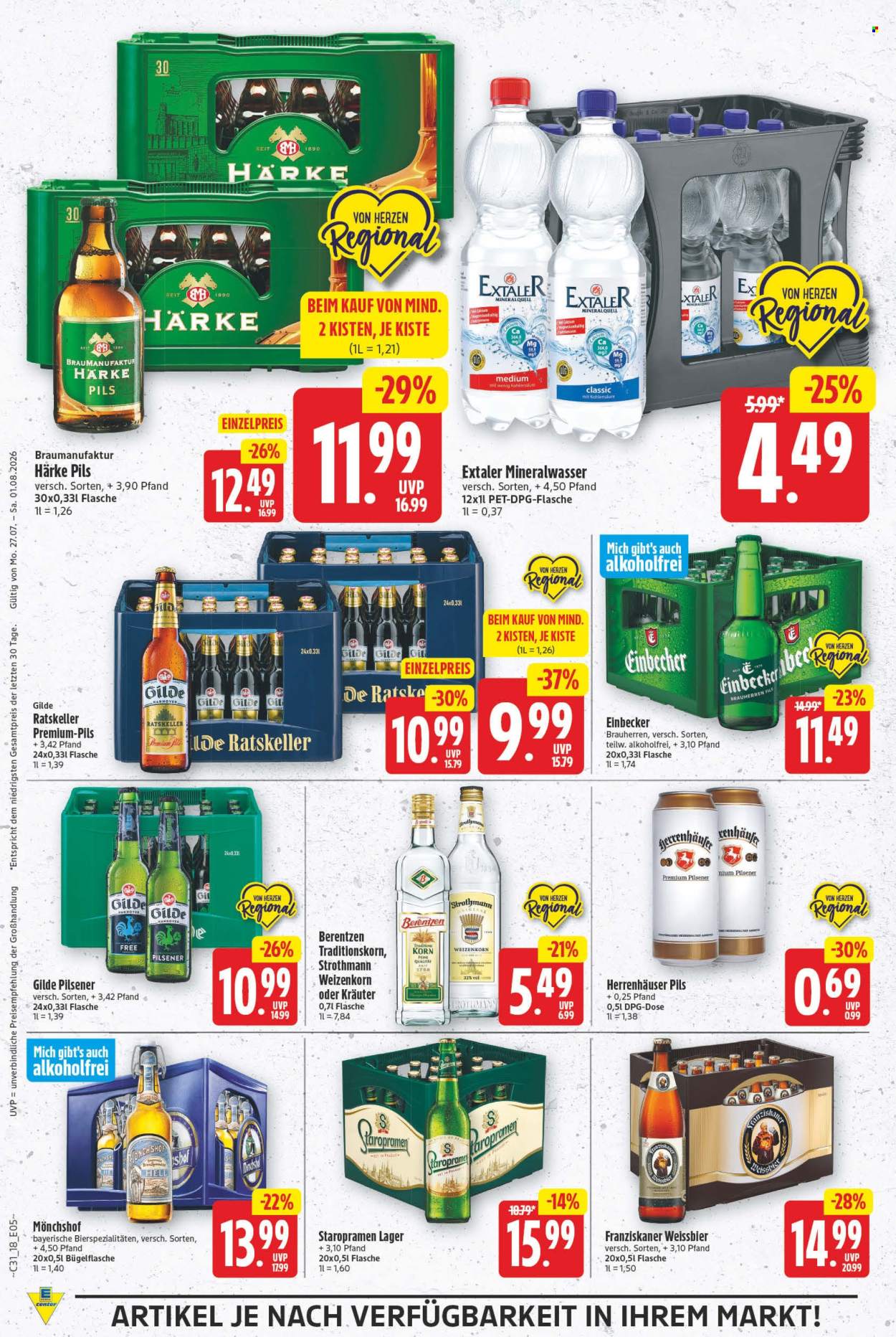 E center Prospekte  - 27.07.2026 - 1.08.2026. Seite 18