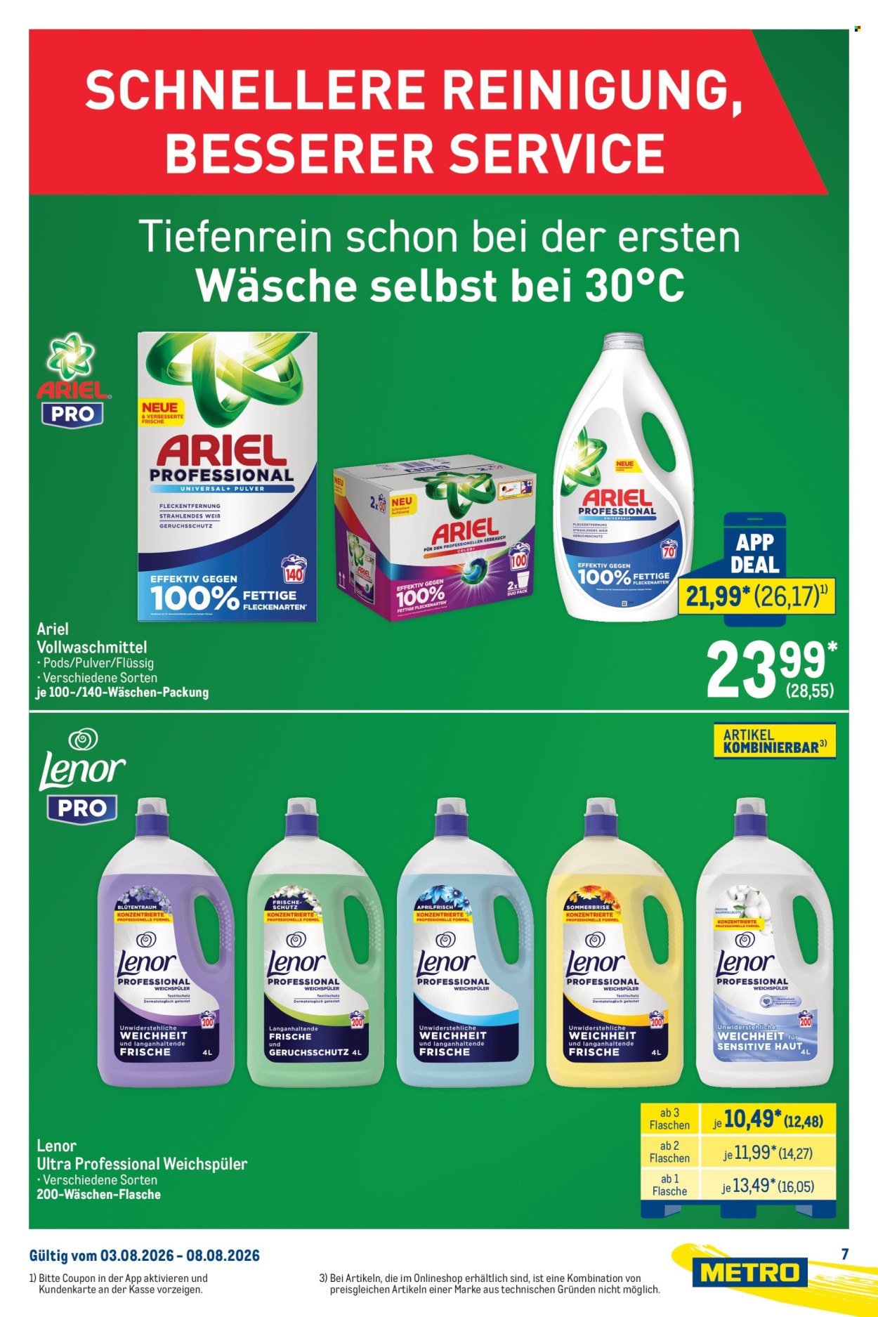 Metro Prospekte  - 3.08.2026 - 8.08.2026. Seite 7