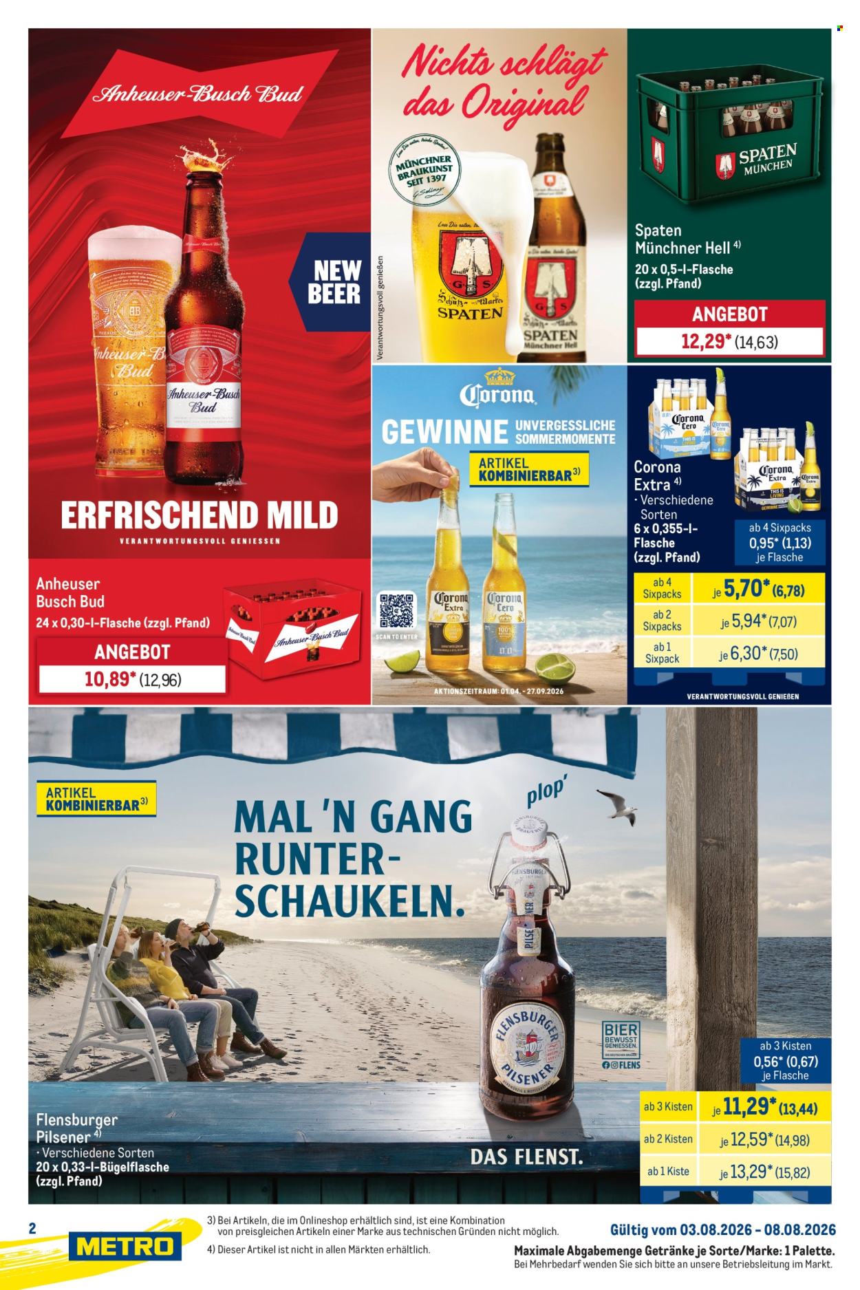 Metro Prospekte  - 3.08.2026 - 8.08.2026. Seite 2
