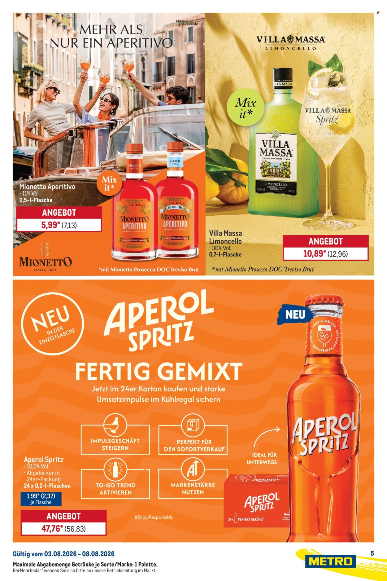 Metro Prospekte  - 3.08.2026 - 8.08.2026. Seite 5